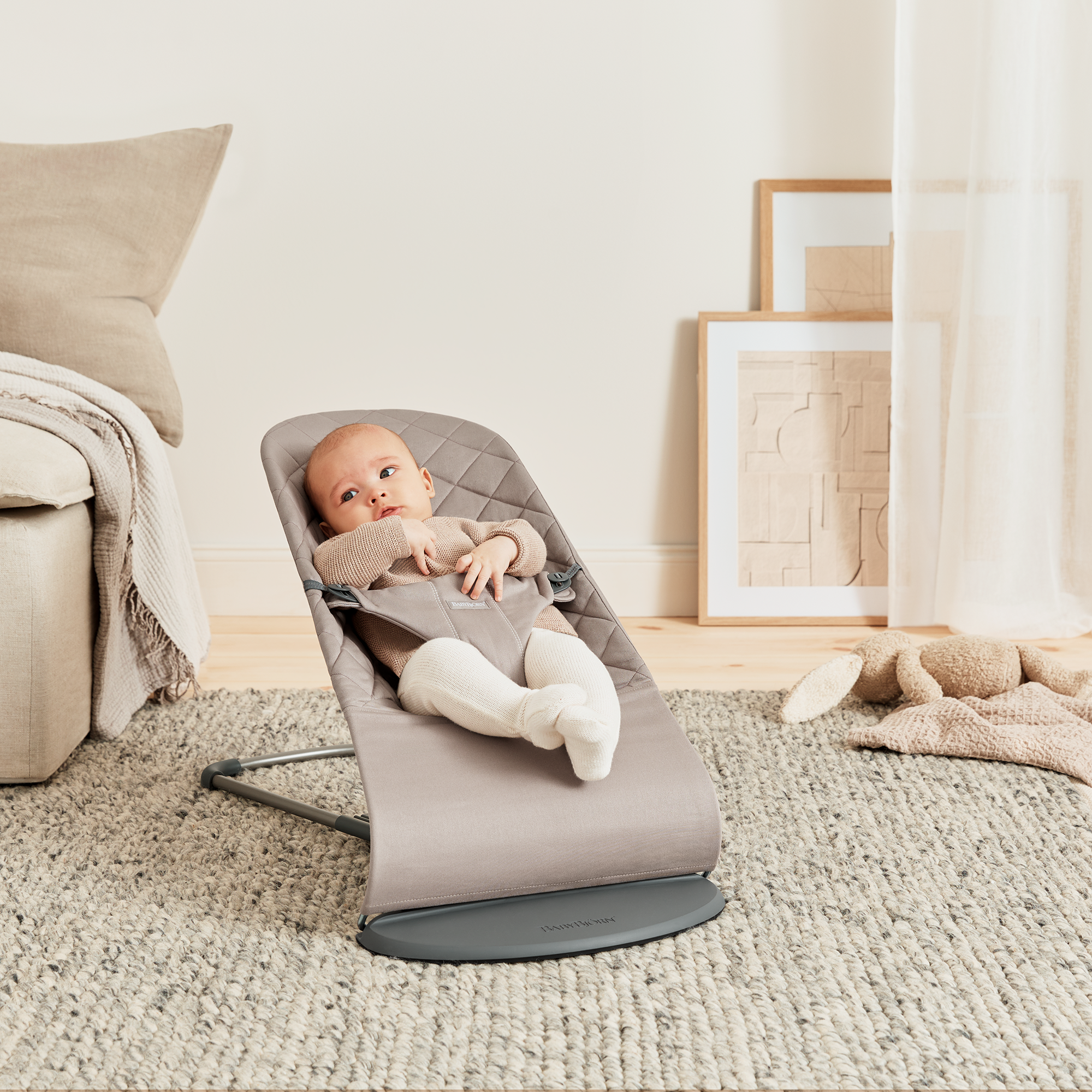 SALE Babywippen, BABYBJÖRN, Grau – Produktansicht