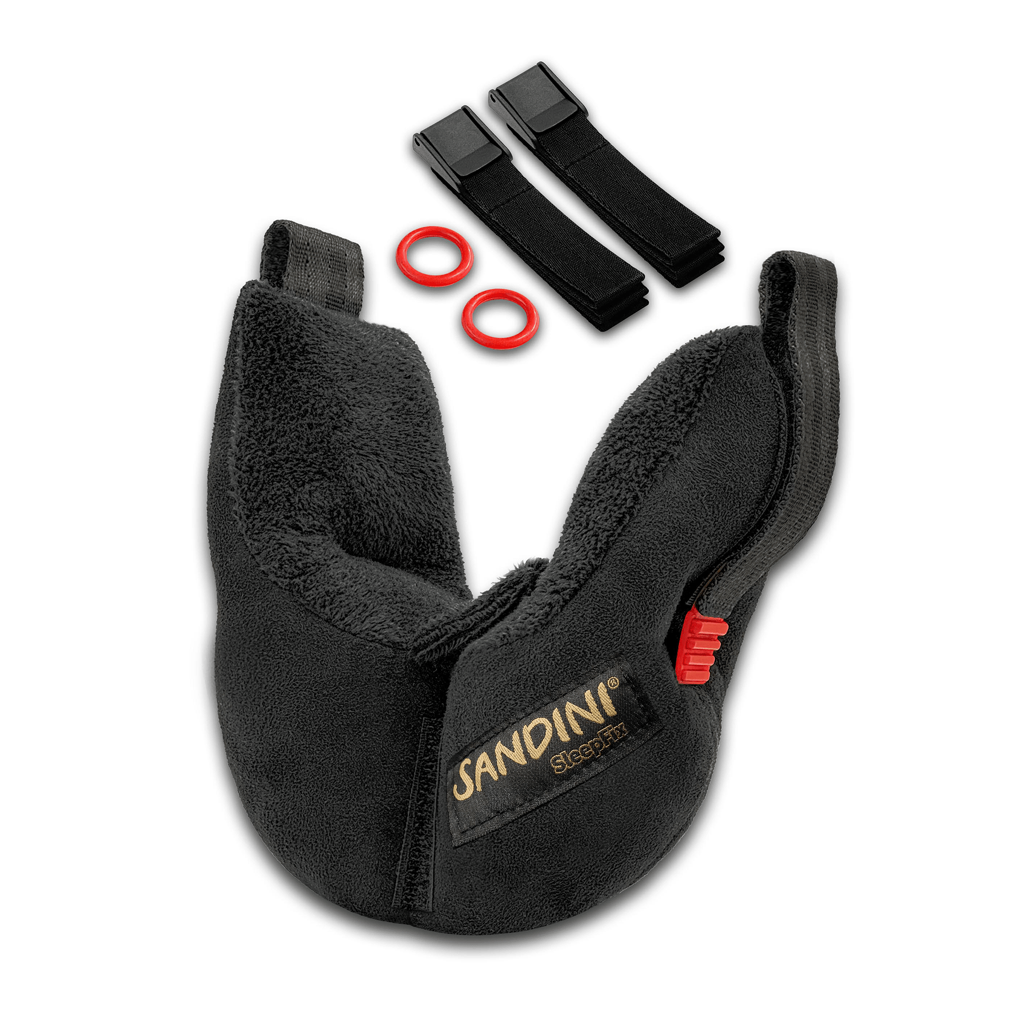 Nackenhörnchen, SANDINI, Schwarz – Produktansicht