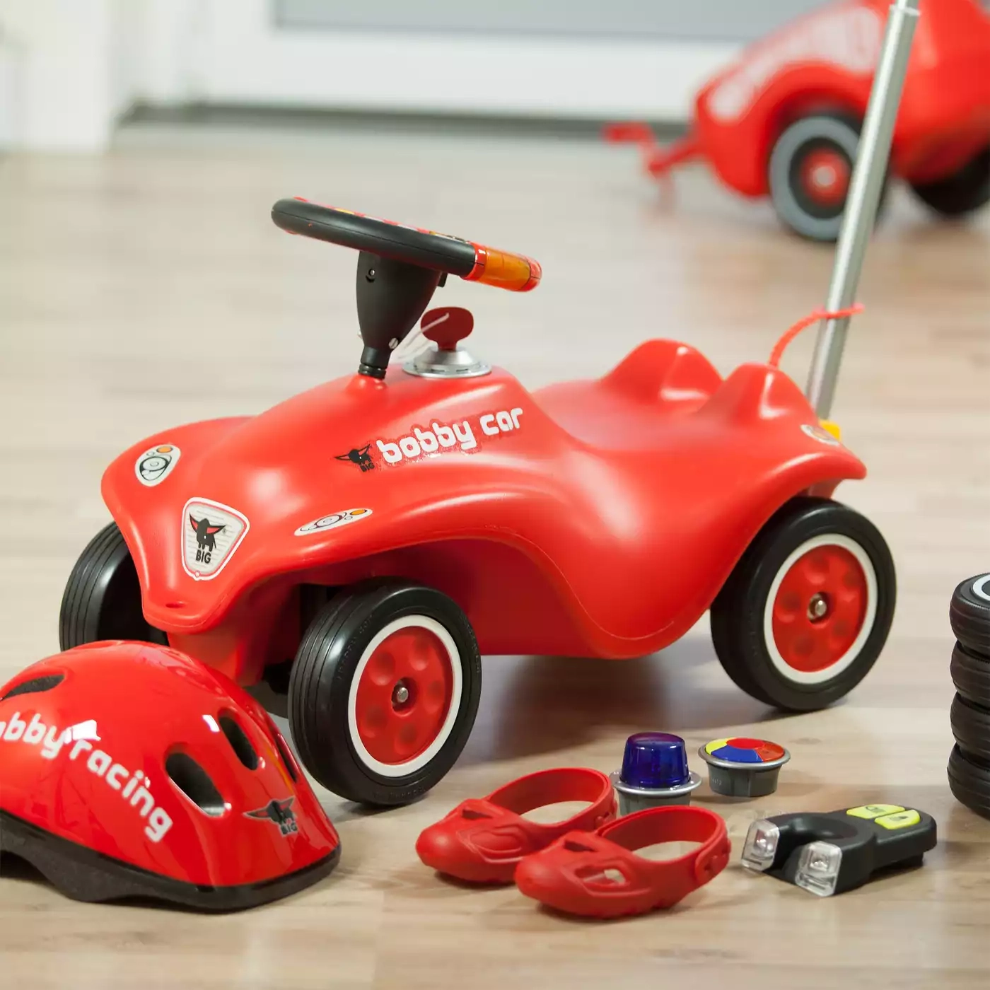 Bobby Car & Zubehör, BIG, Schwarz – Produktansicht