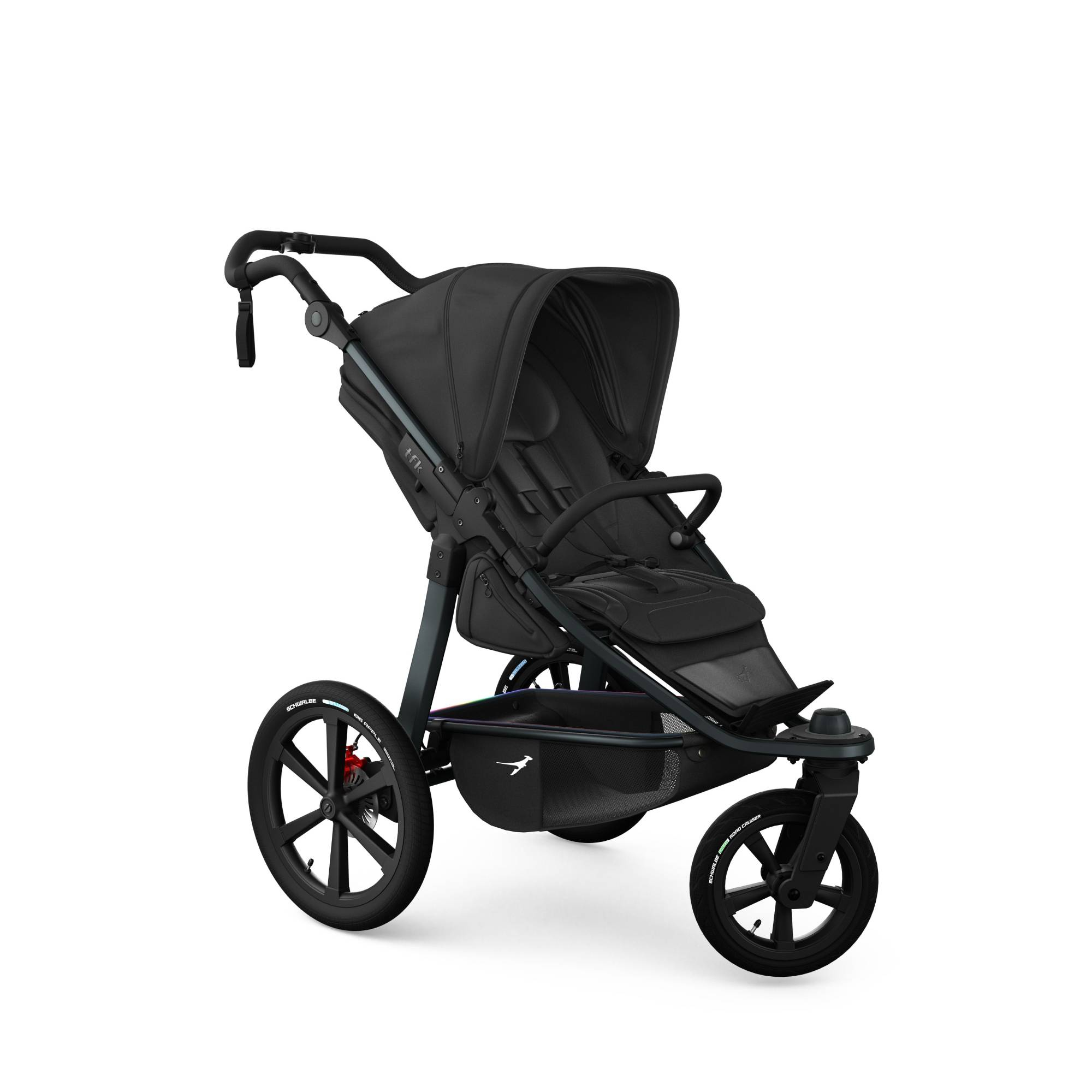 Kombi-Kinderwagen, tfk, Schwarz – Produktansicht