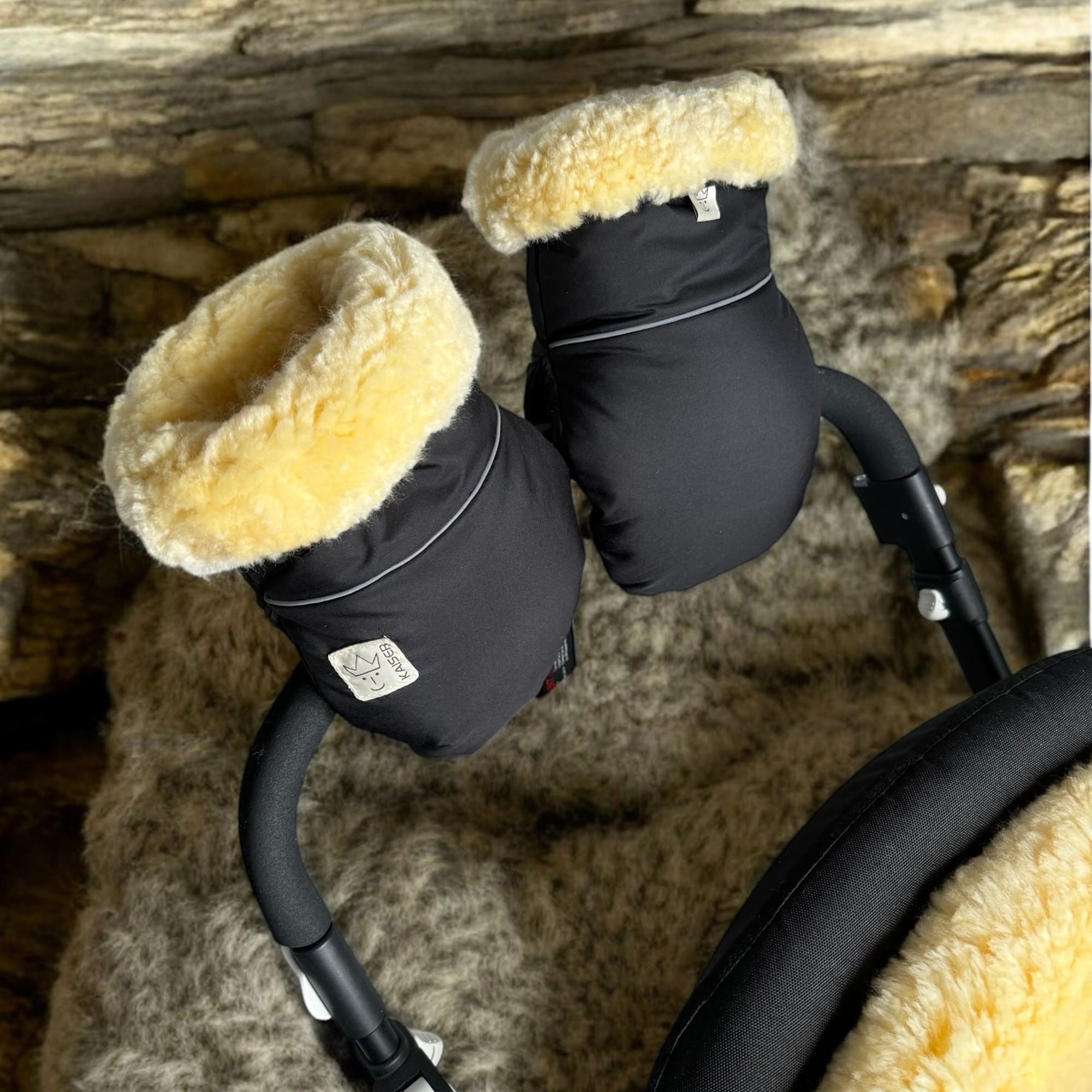 Handwärmer, KAISER, Schwarz – Produktansicht