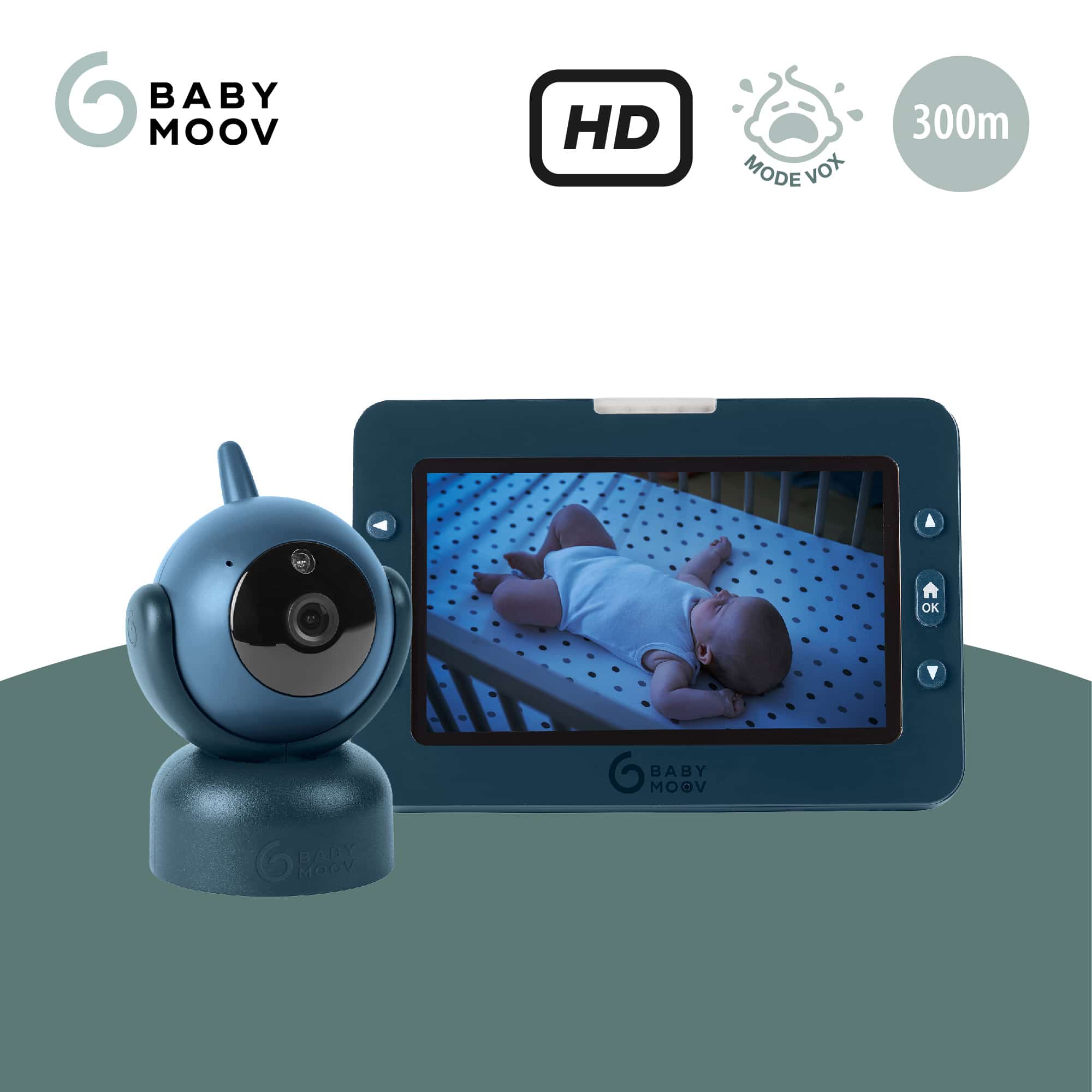 Video Babyphone, babymoov, Blau – Produktansicht