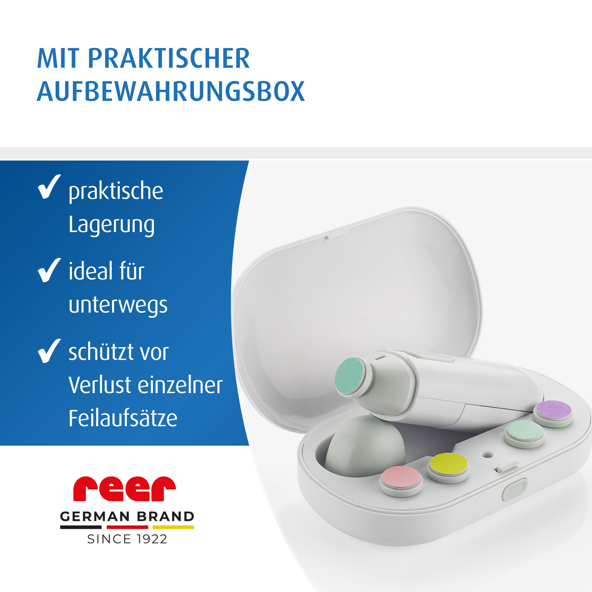 Körperpflege, reer, Weiß – Produktansicht