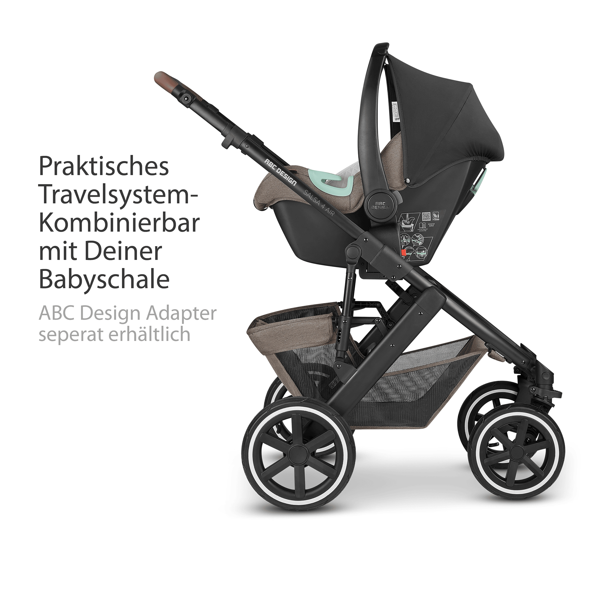 Kombi-Kinderwagen, ABC DESIGN – Produktansicht