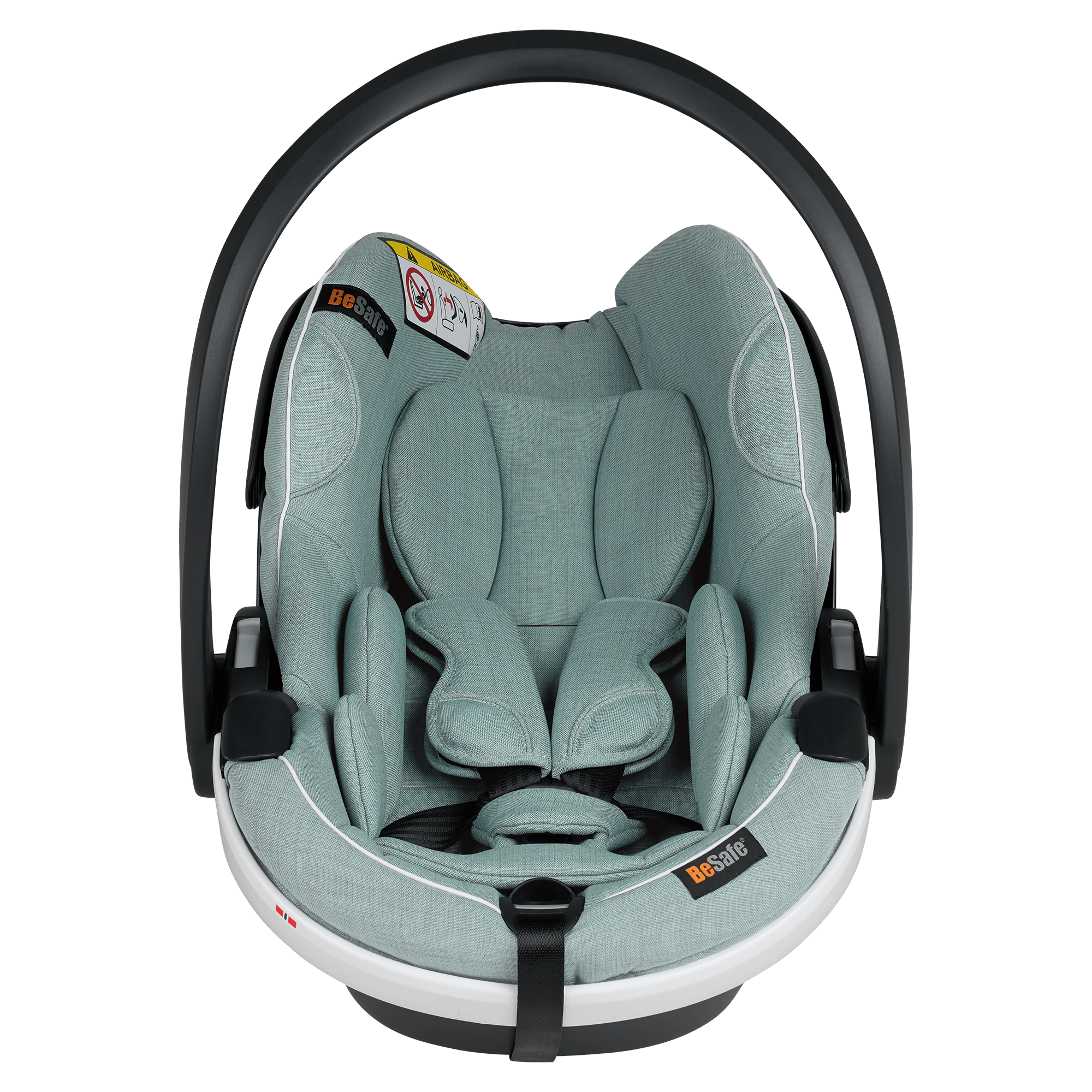 Babyschalen 0-13 kg, Gruppe 0+, BeSafe, Grün – Produktansicht