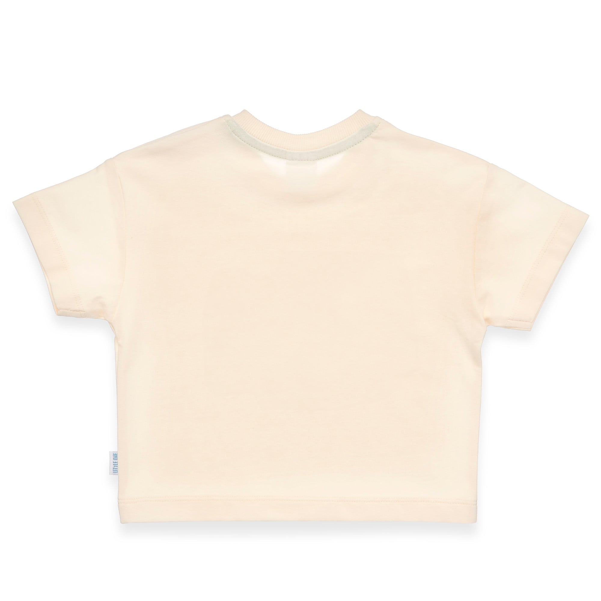 Kurzarmshirts, LITTLE ONE, Weiß – Besonderheit: aus 95% Baumwolle