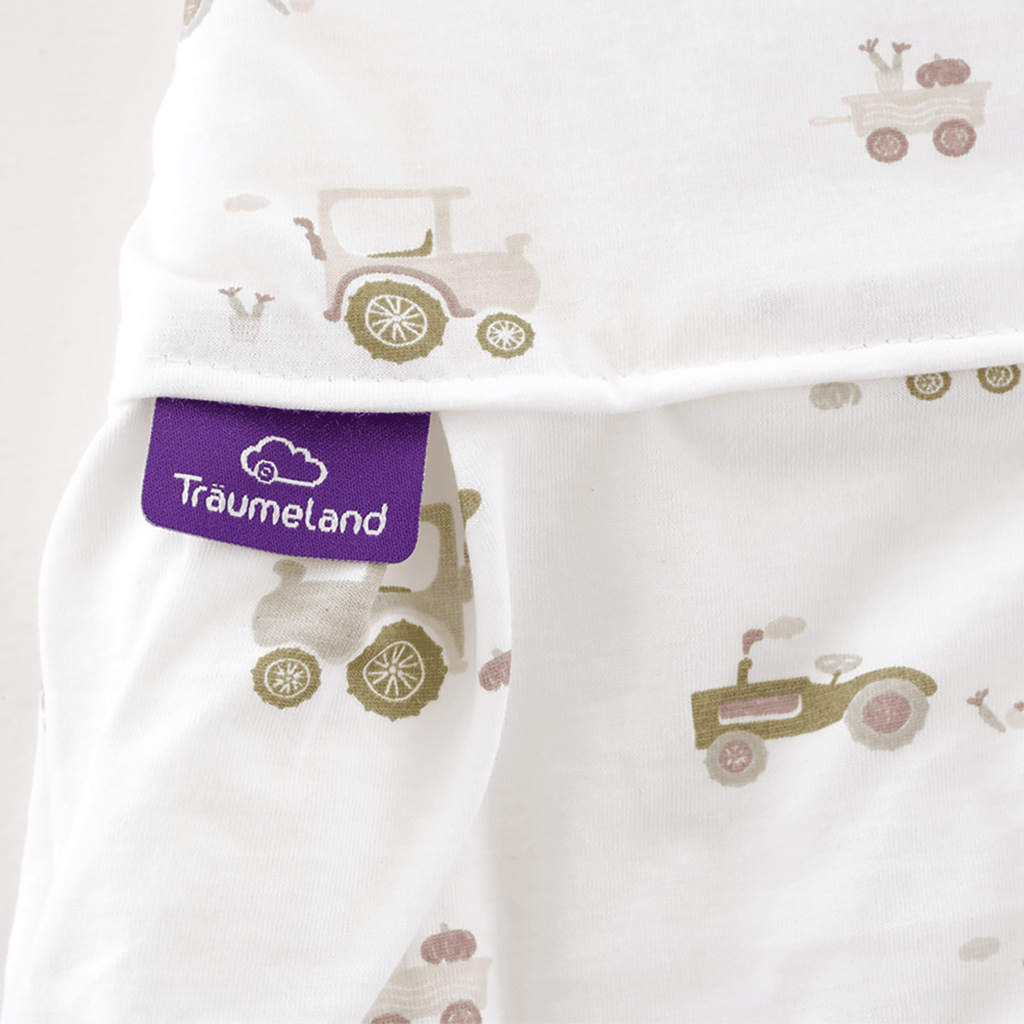 Ganzjahresschlafsäcke, Träumeland, Weiß – Produktansicht