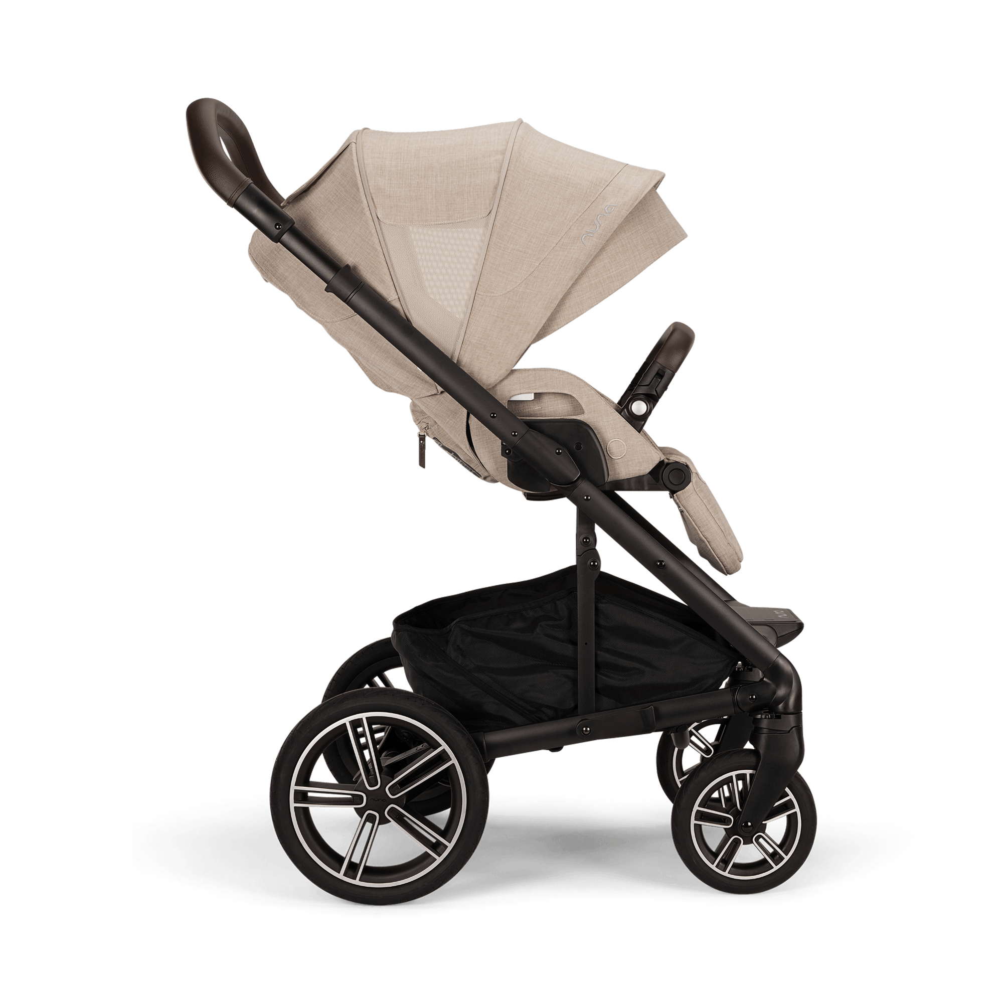 Kombi-Kinderwagen, nuna, Beige – Produktansicht