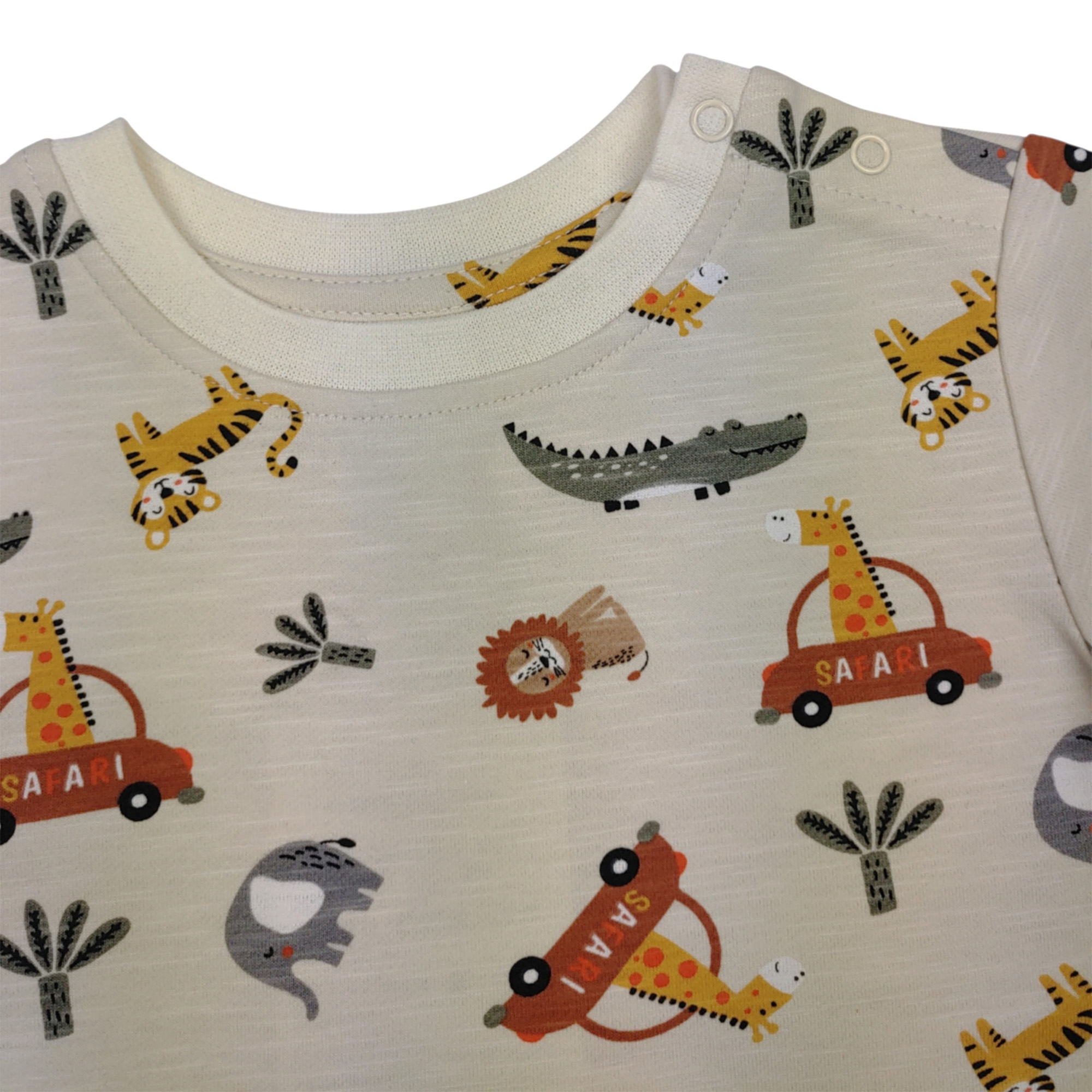 Kurzarmshirts, LITTLE ONE, Beige – Produktansicht