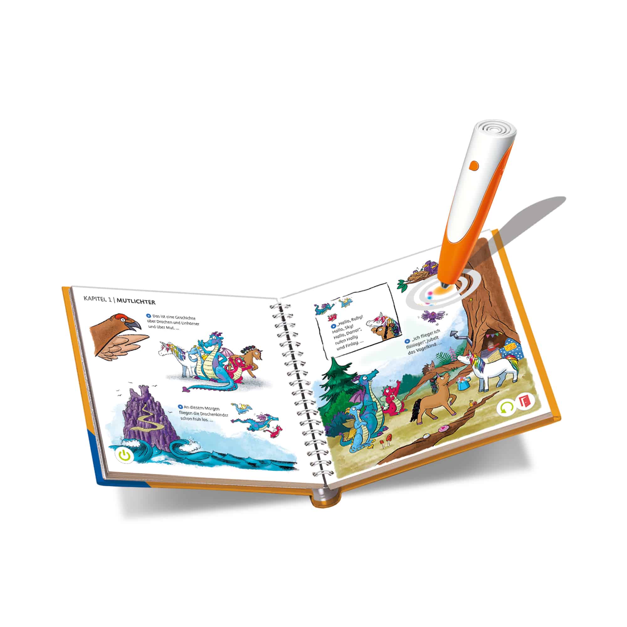 Kinderbücher, Tiptoi, Blau – Produktansicht