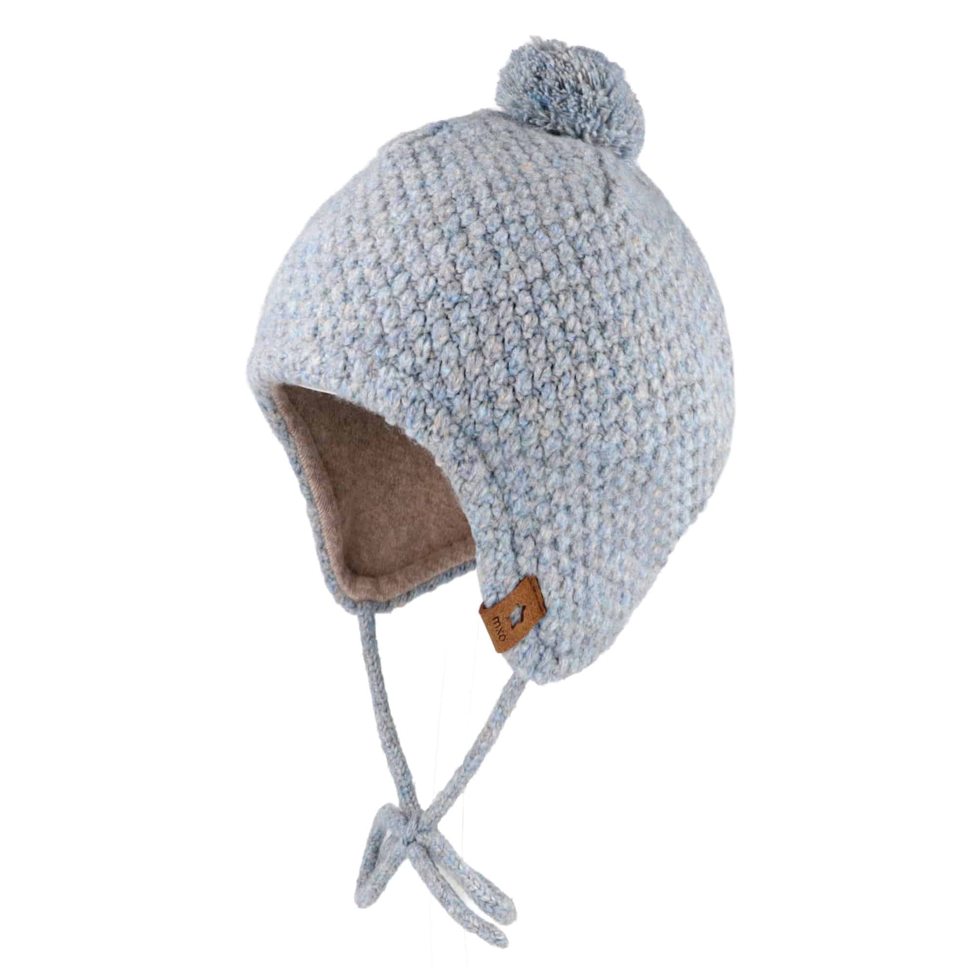 Wintermützen, MaxiMo, Blau – Besonderheit: mit Jersey-Innenfutter