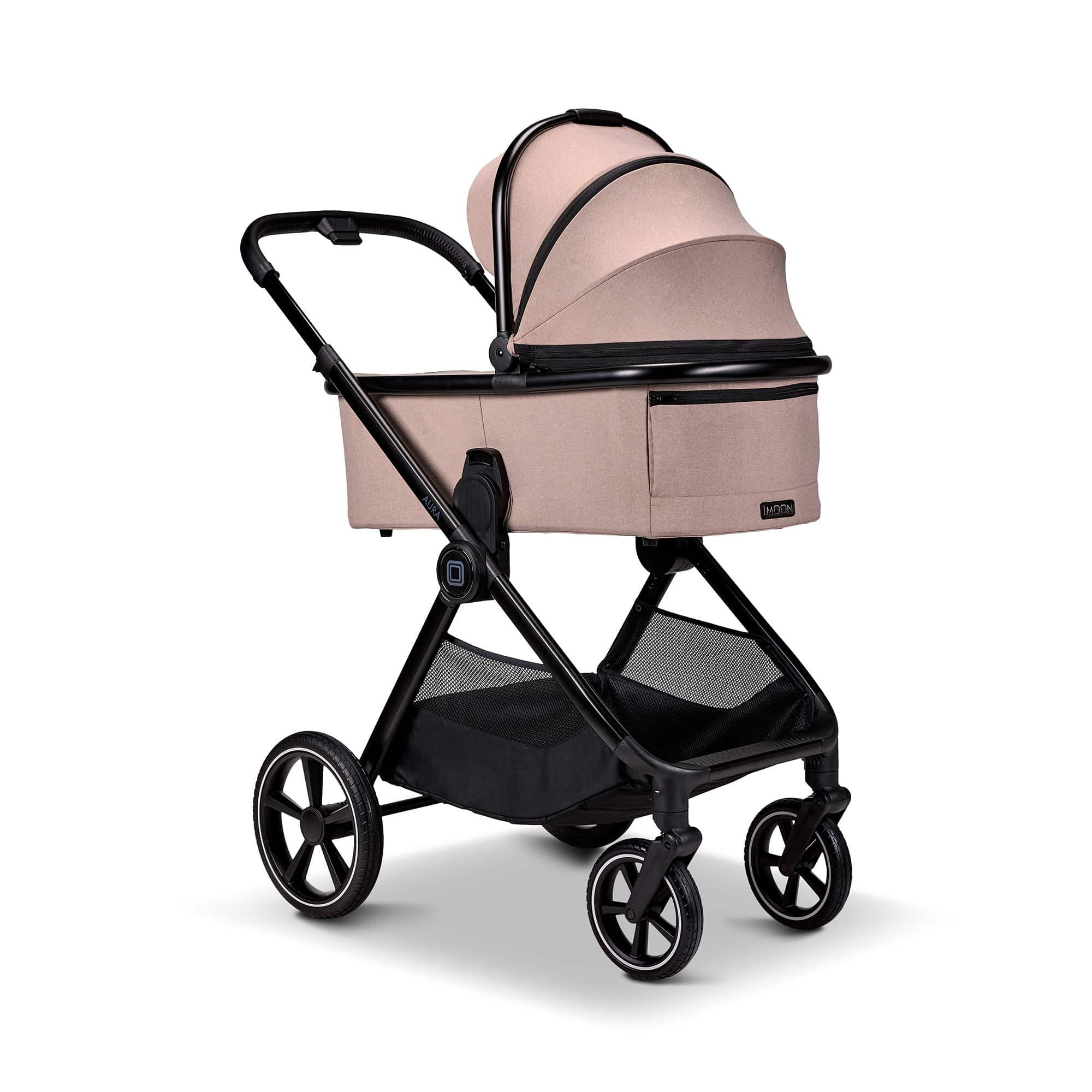 Kombi-Kinderwagen, MOON, Beige – Produktansicht