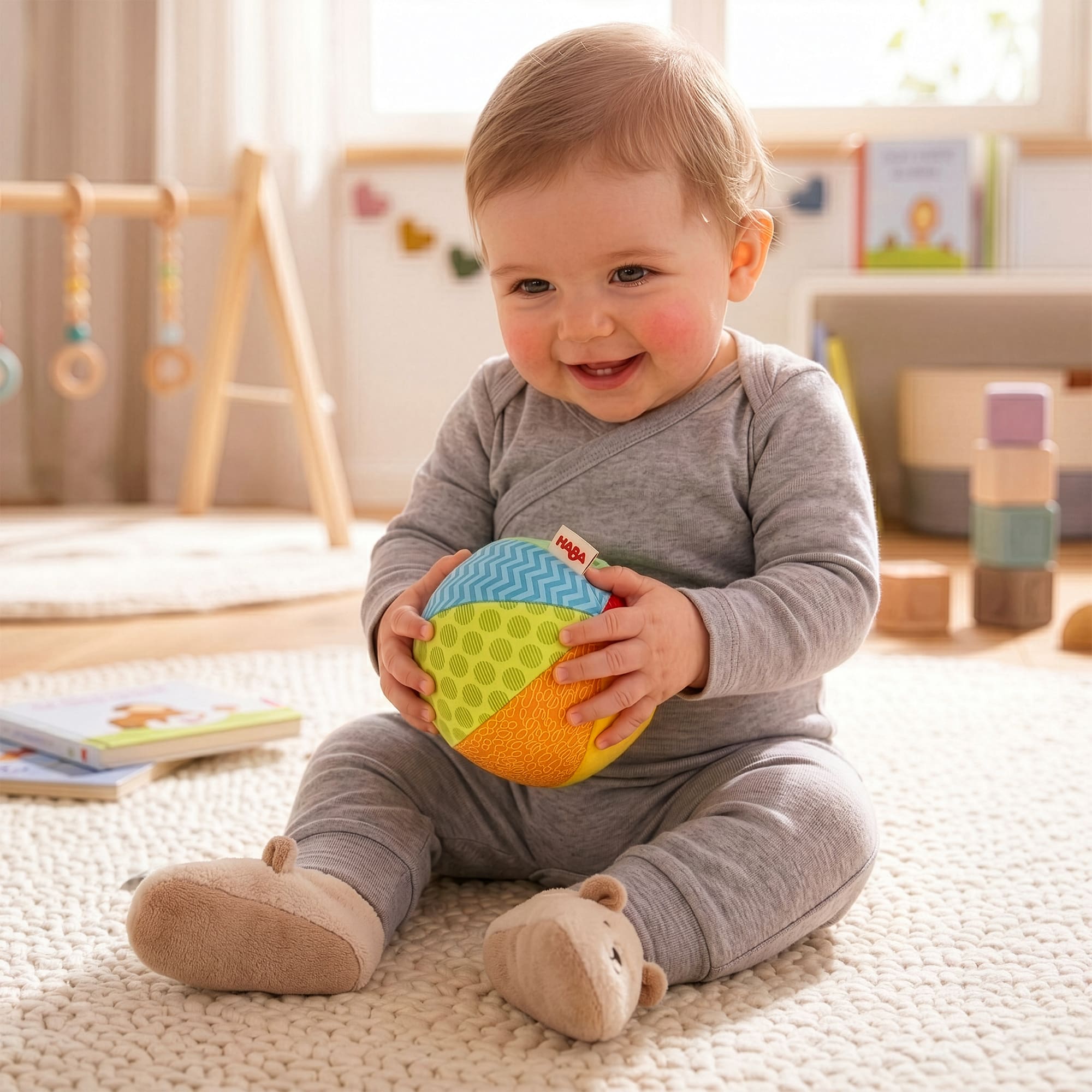 Spielbälle, HABA, Gelb – Produktansicht