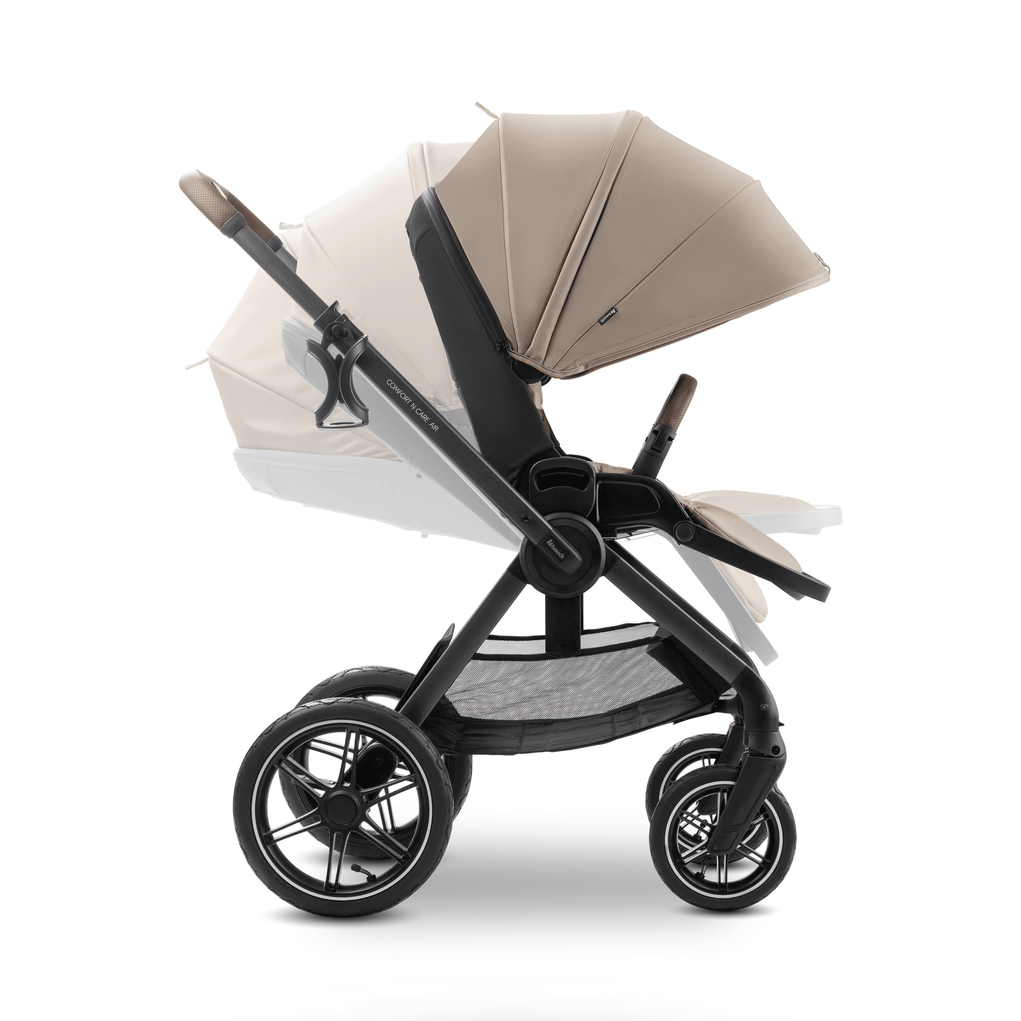 Kombi-Kinderwagen, hauck, Beige – Produktansicht