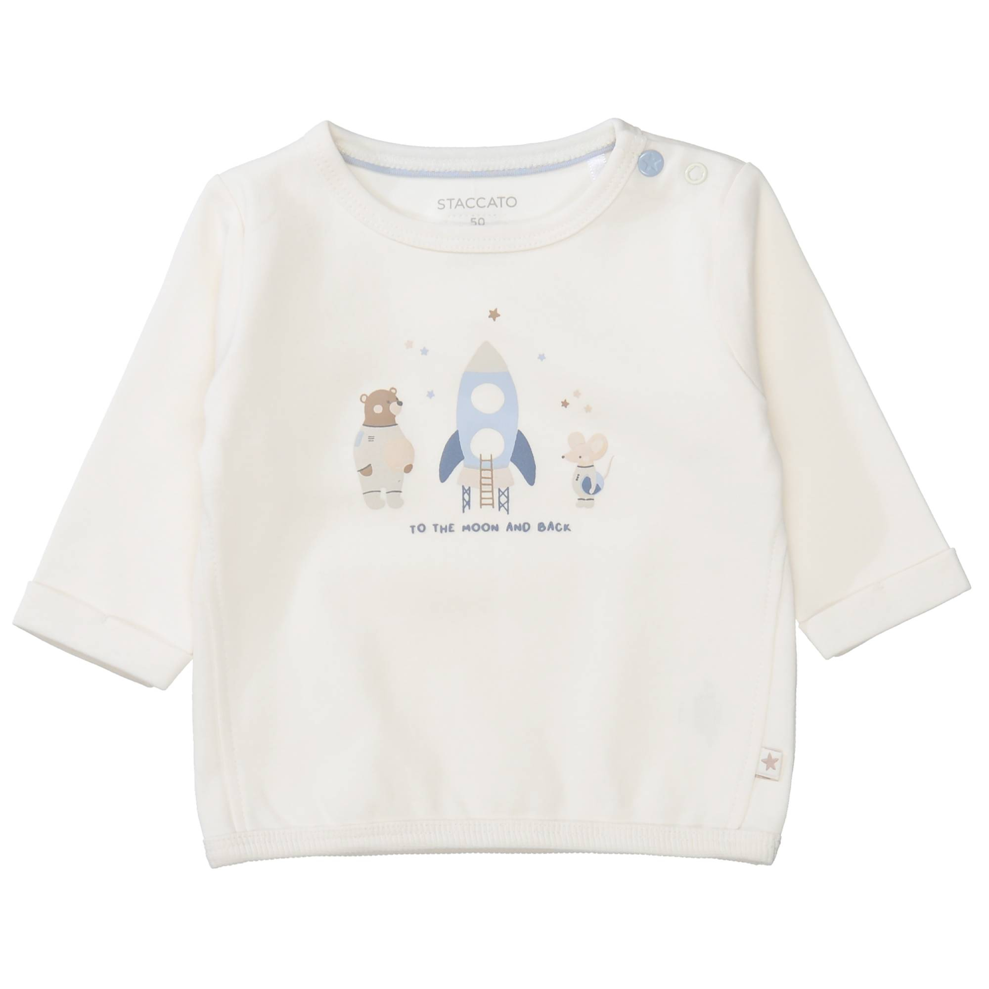 Langarmshirts, STACCATO, Weiß – Produktansicht