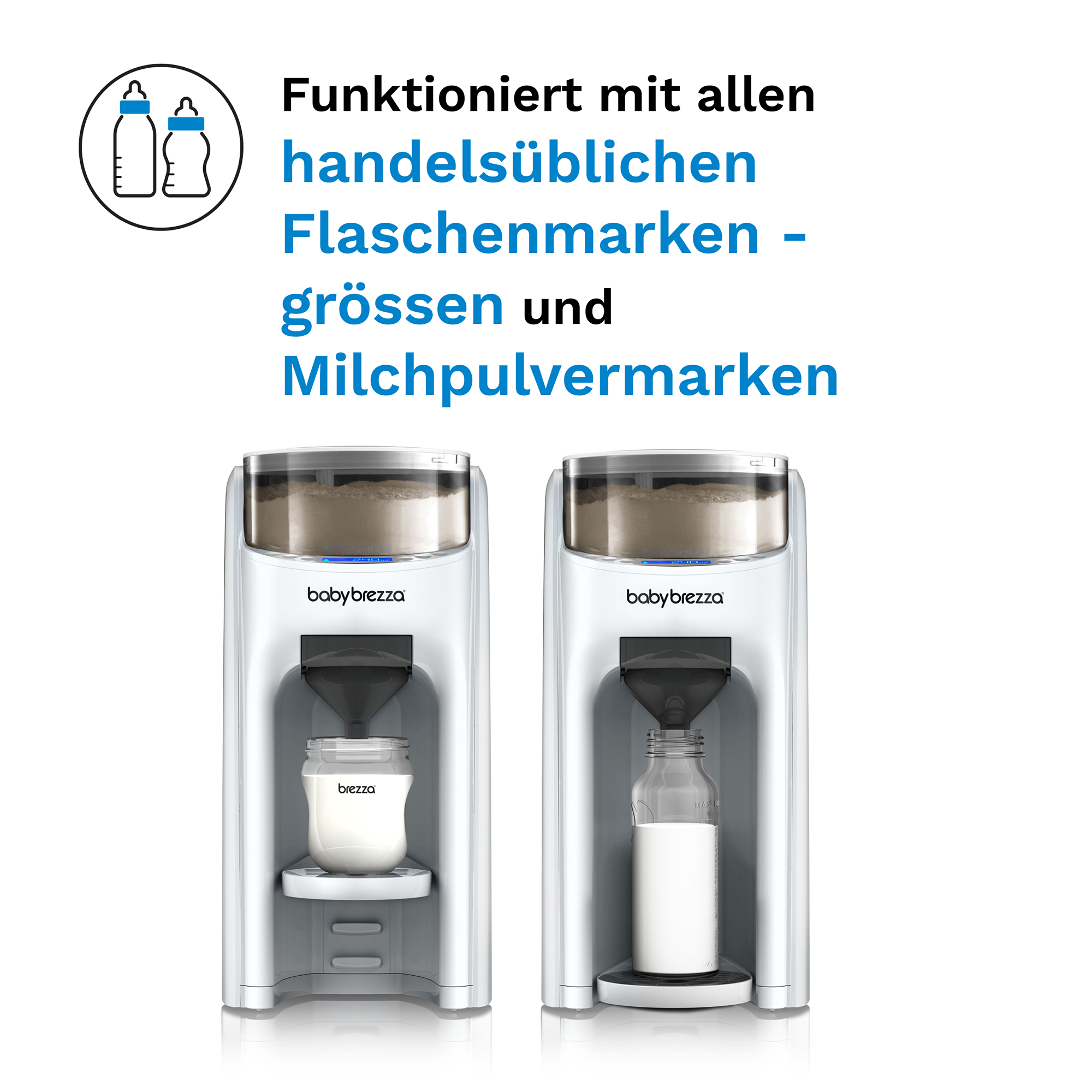 Produkte, babybrezza, Weiß – Produktansicht