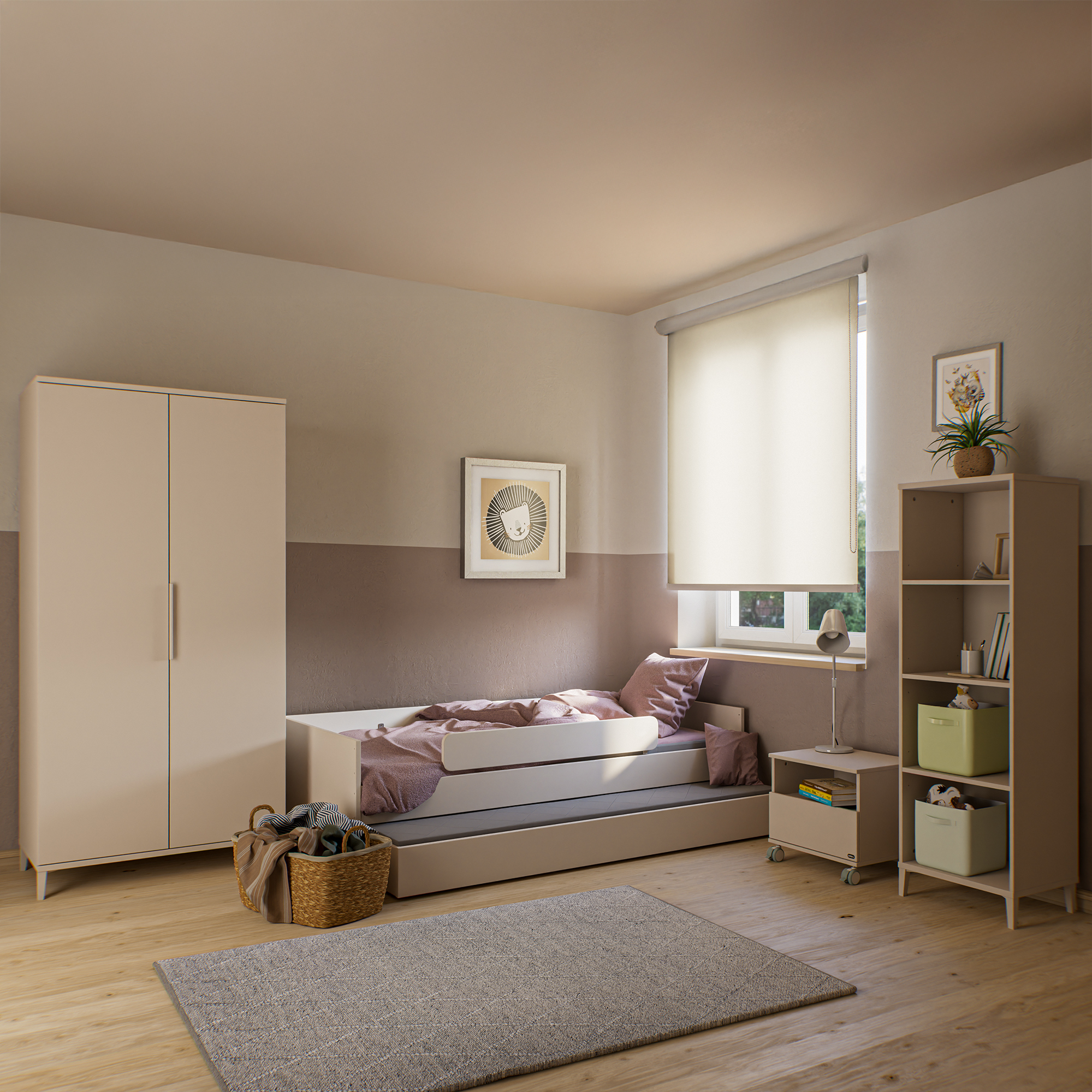Babybetten, Yuny by PAIDI, Beige – Produktansicht