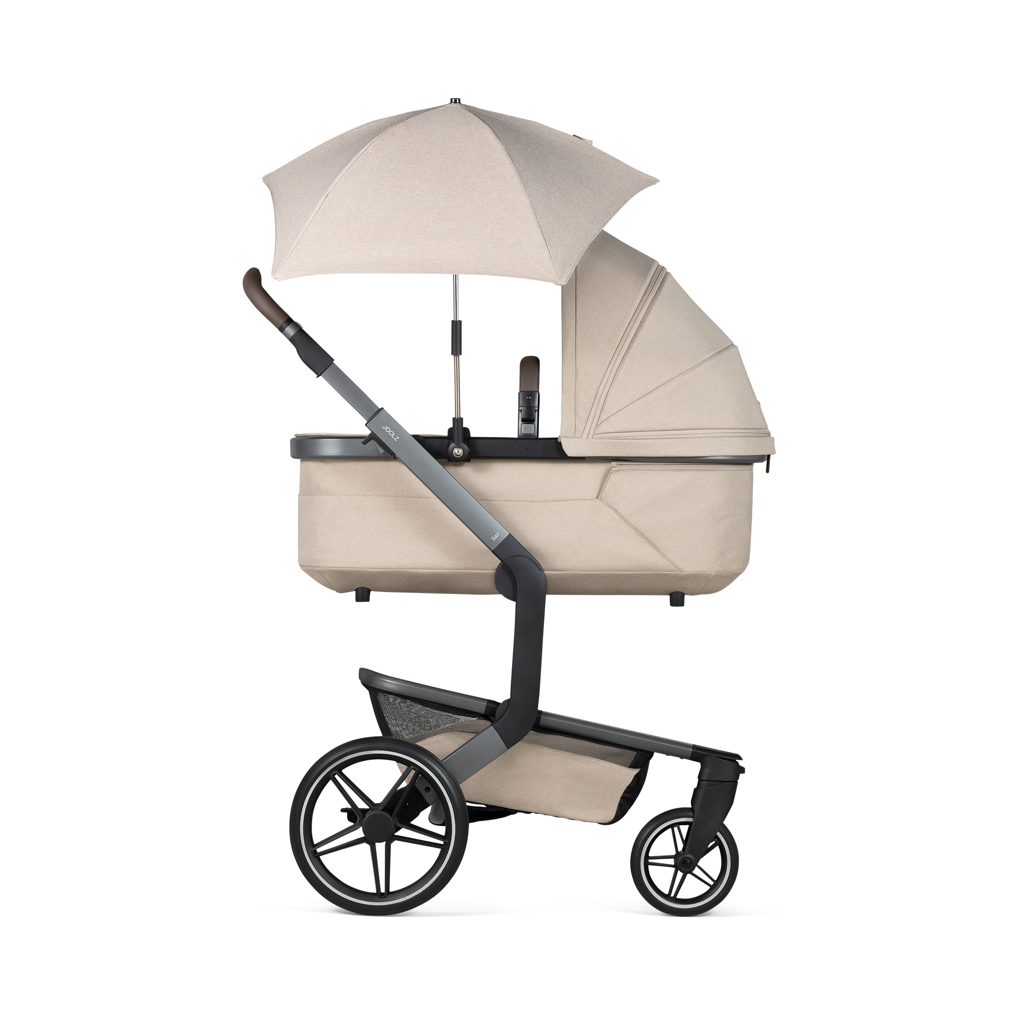 Sonnen- & Insektenschutz Kinderwagen, JOOLZ, Beige – Produktansicht