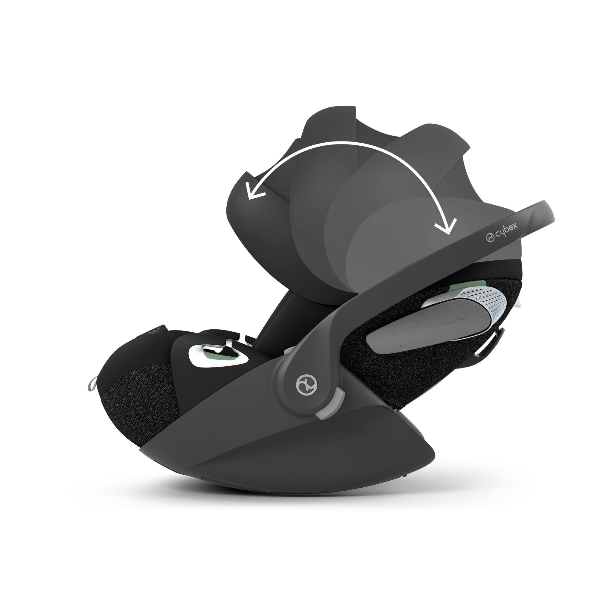 Babyschalen 0-13 kg, Gruppe 0+, cybex PLATINUM, Schwarz – Produktansicht