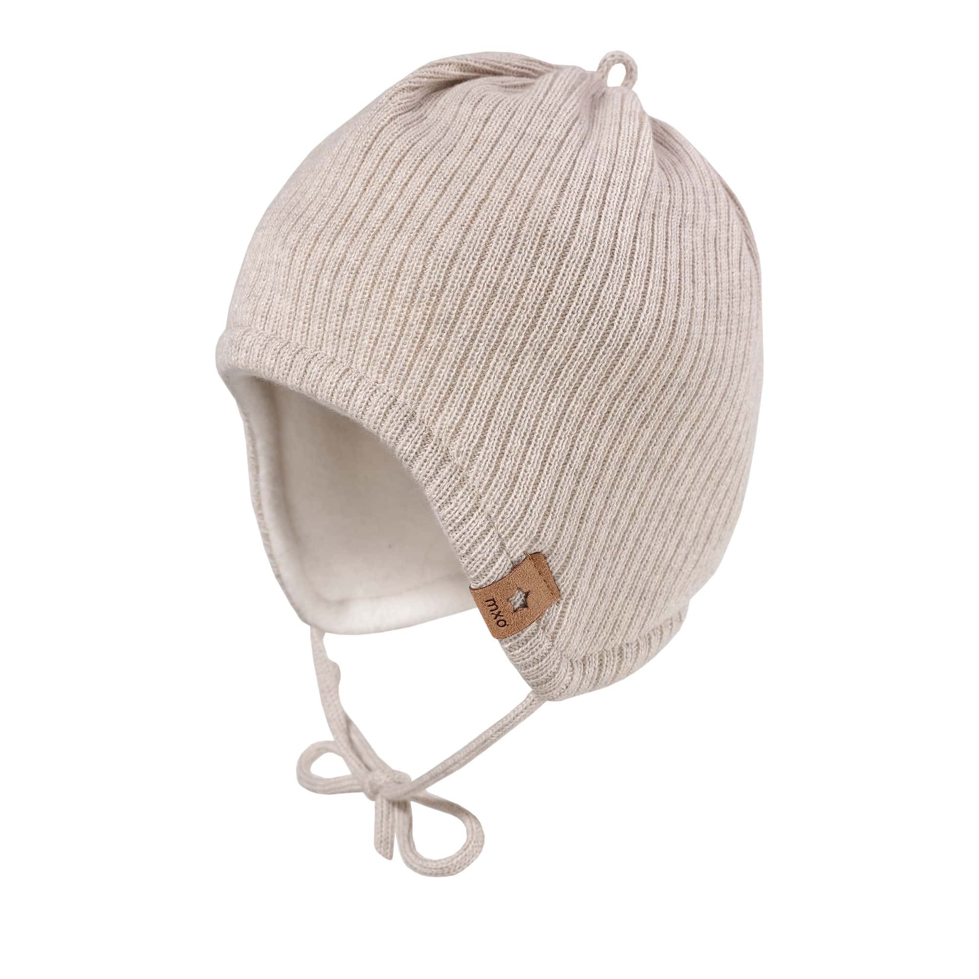 Strickmützen, MaxiMo, Beige – Produktansicht