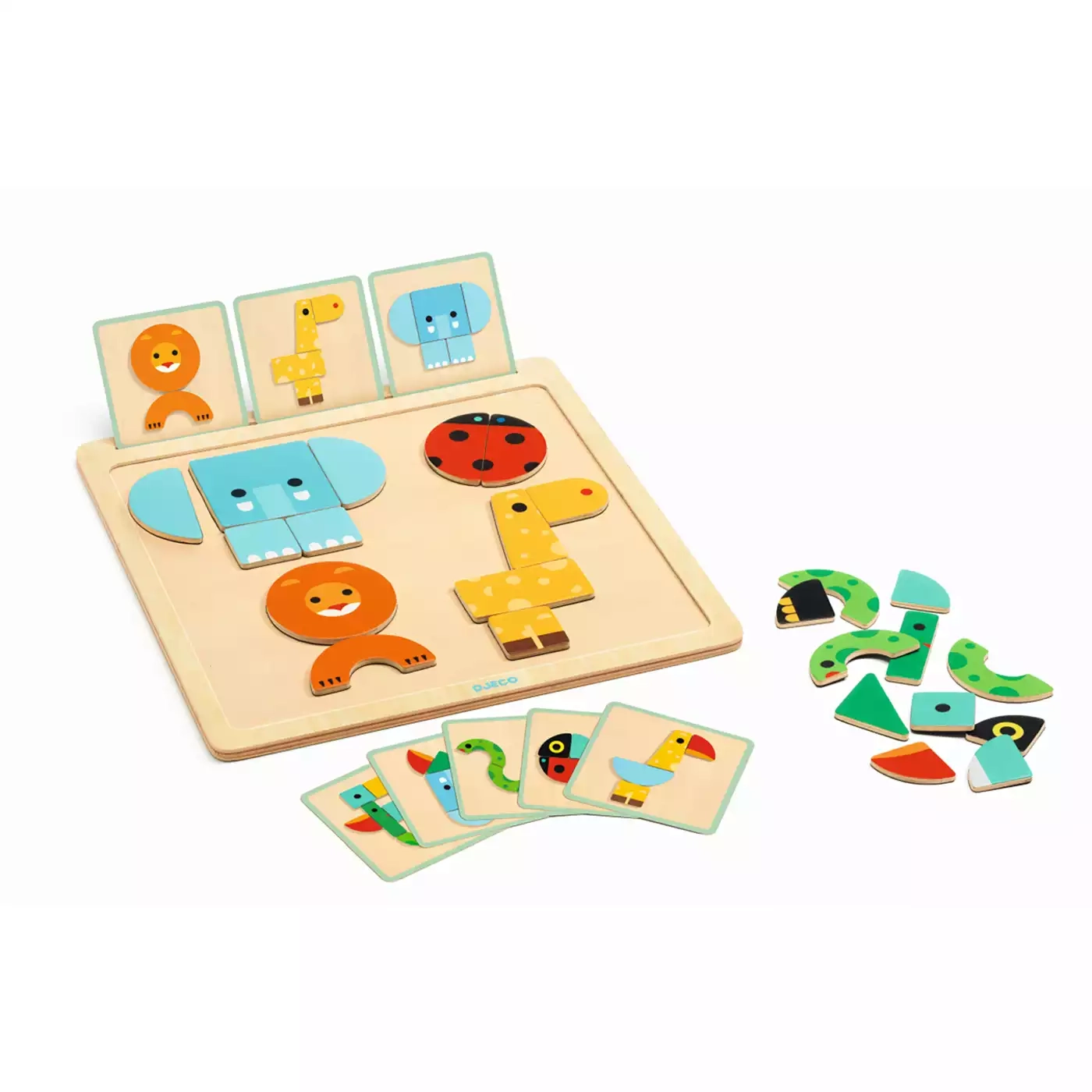 Holzspielzeug, DJECO, Braun – Produktansicht