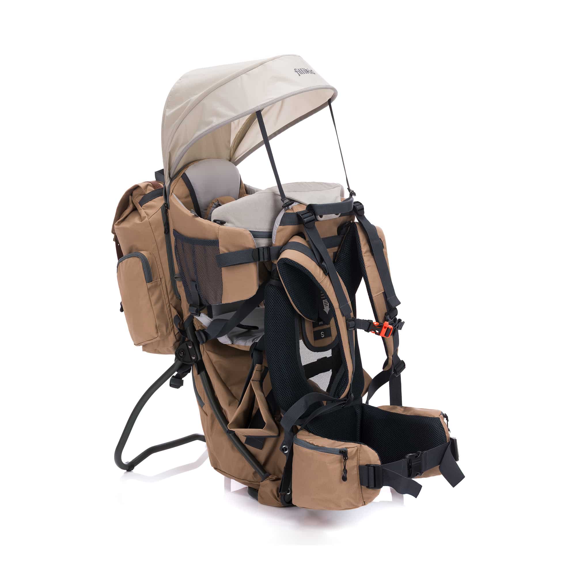 Rückentragen, fillikid, Beige – Besonderheit: ergonomische Rückentrage
