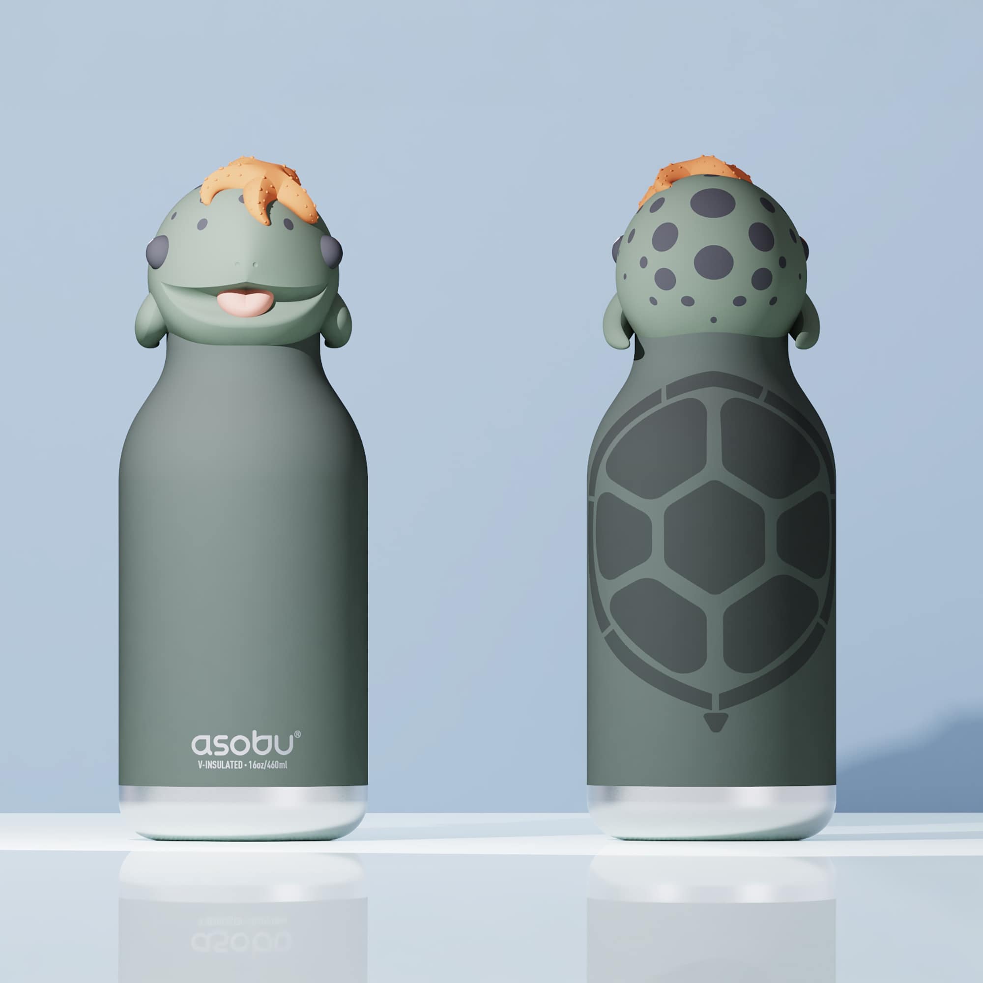 Thermoflaschen, ASOBU, Grün – Produktansicht