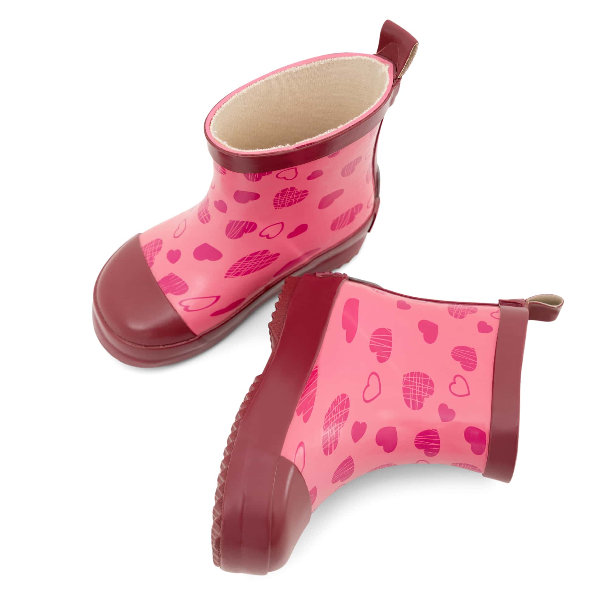 Gummistiefel, Playshoes, Pink – Produktansicht