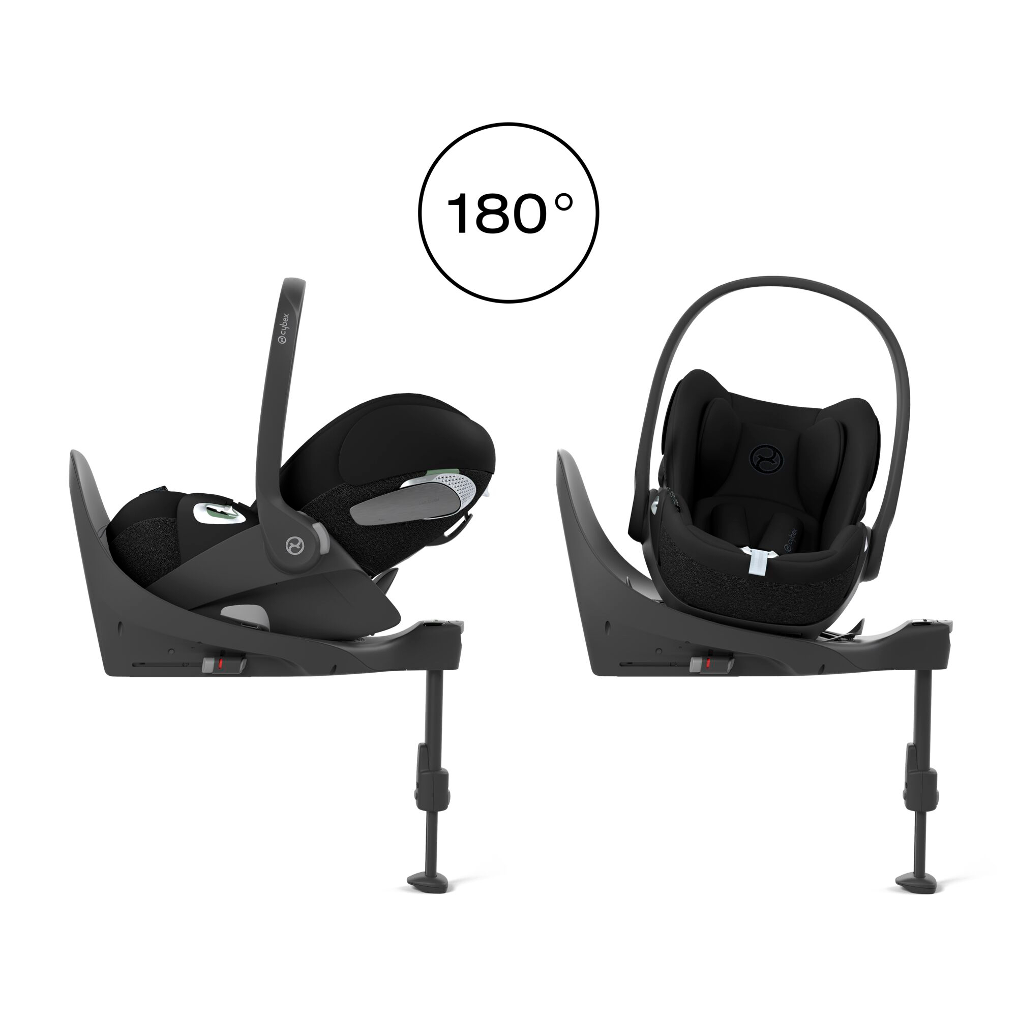 Babyschalen 0-13 kg, Gruppe 0+, cybex PLATINUM, Schwarz – Produktansicht