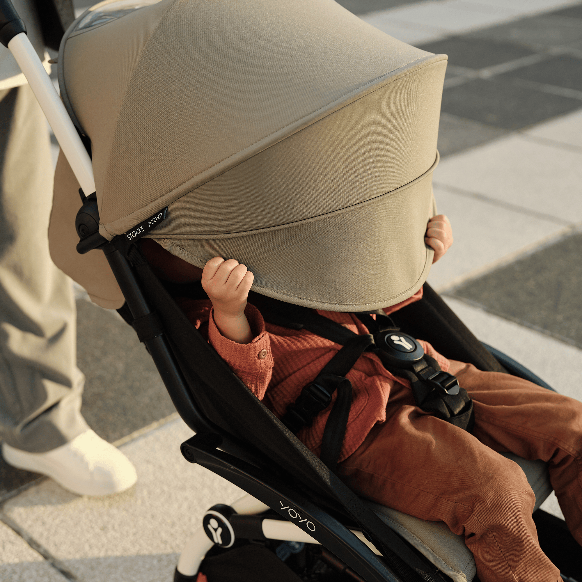 Kombi-Kinderwagen, STOKKE, Weiß – Produktansicht