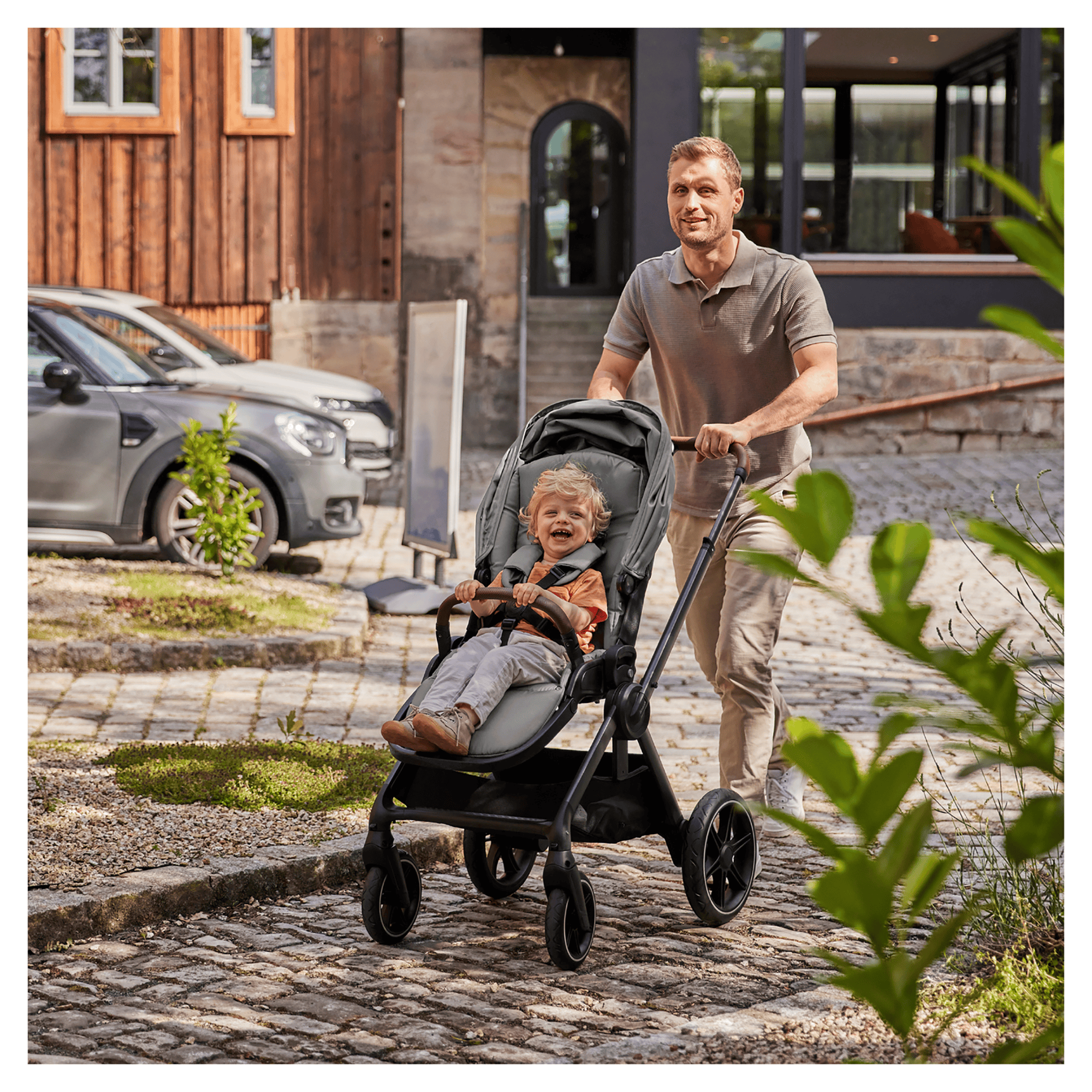 Kombi-Kinderwagen, hauck, Beige – Produktansicht