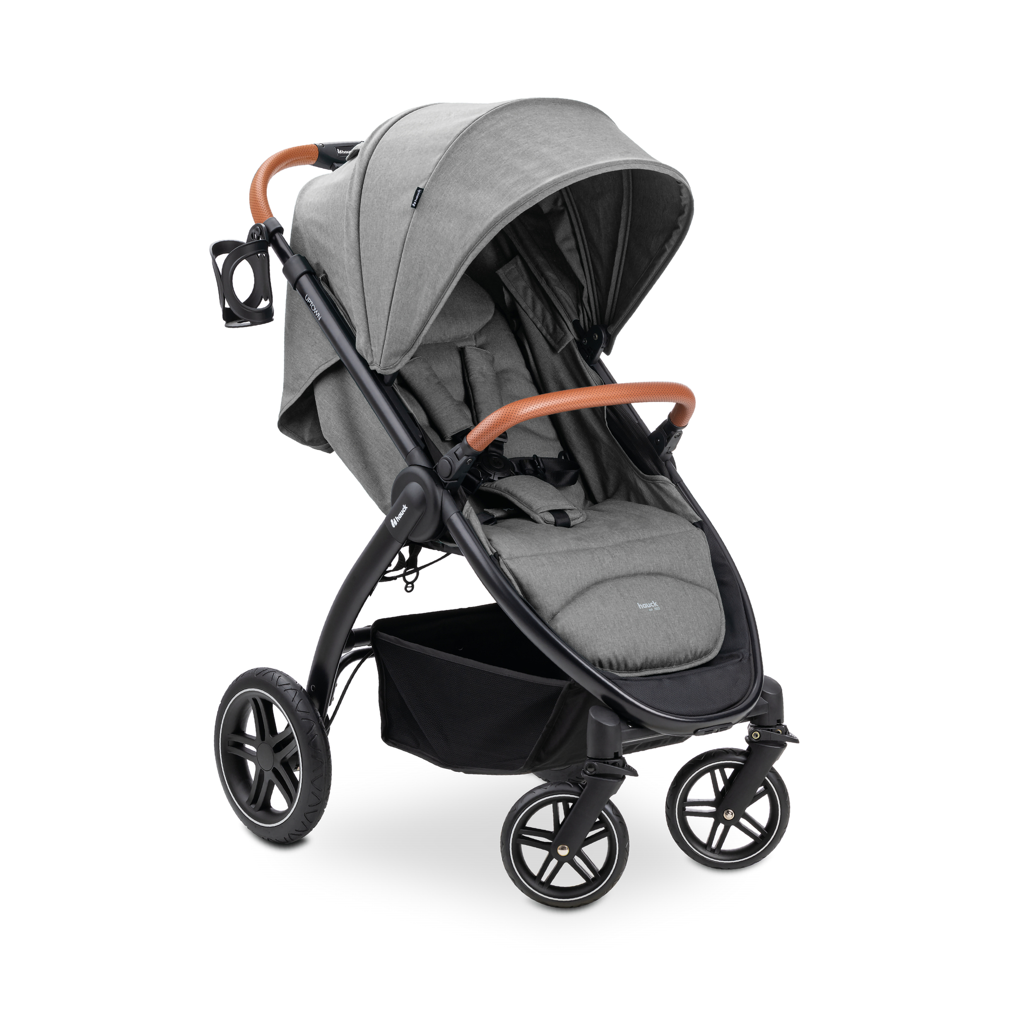 SALE Kinderwagen, hauck, Grau – Besonderheit: komfortabler Sitz mit verstellbarer Rückenlehne bis zur Liegeposition