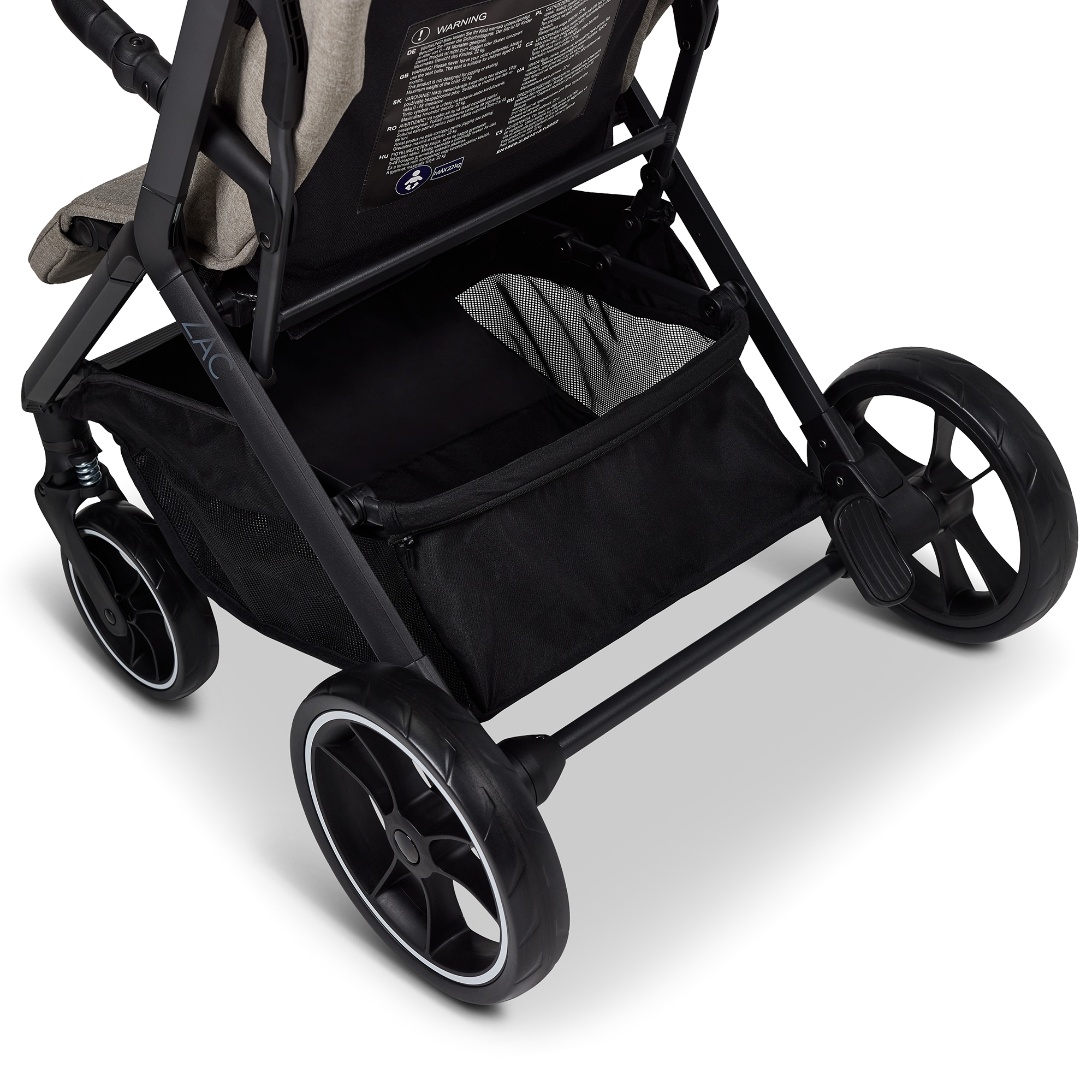 Buggys mit Liegefunktion, MOON, Beige – Produktansicht