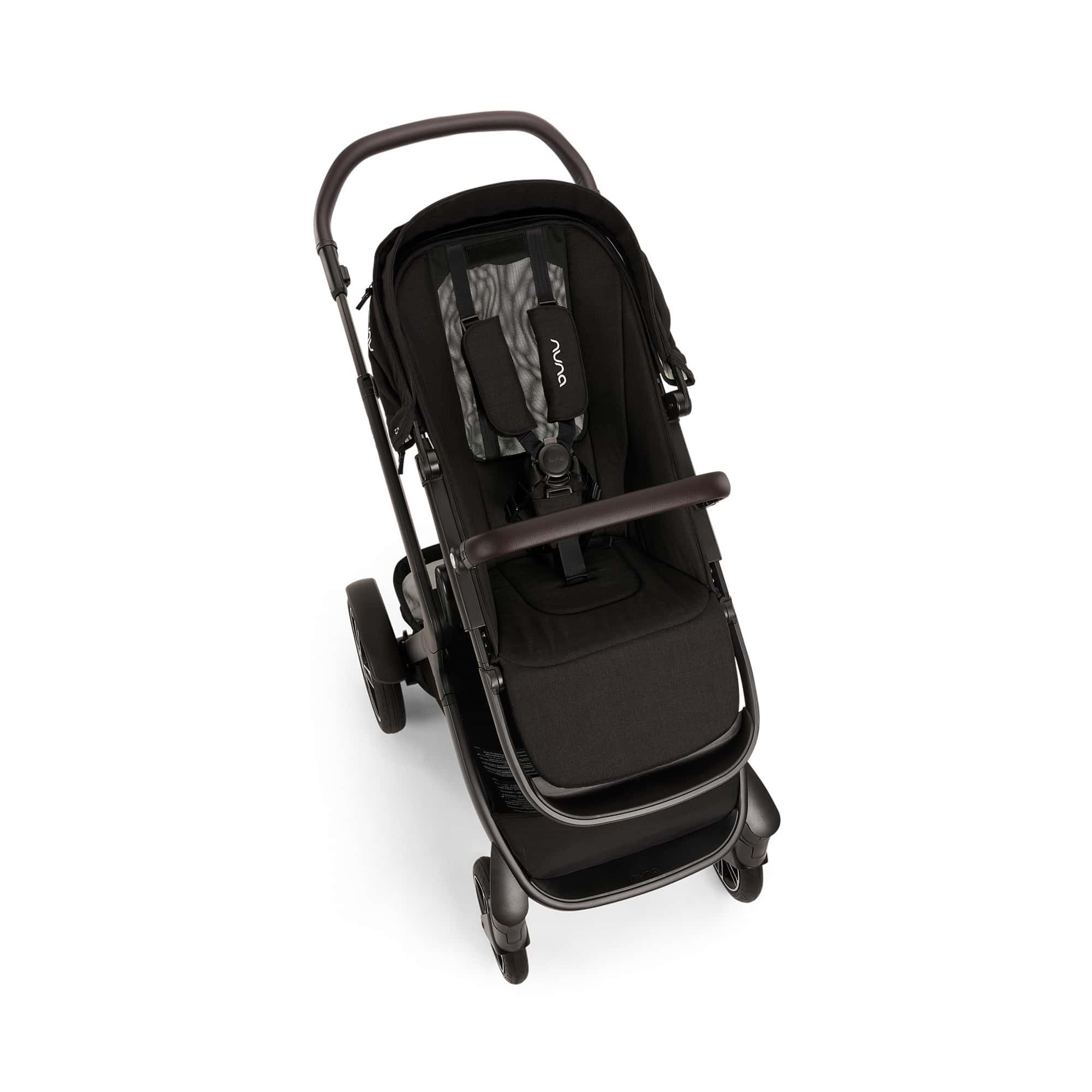 Kombi-Kinderwagen, nuna, Schwarz – Produktansicht