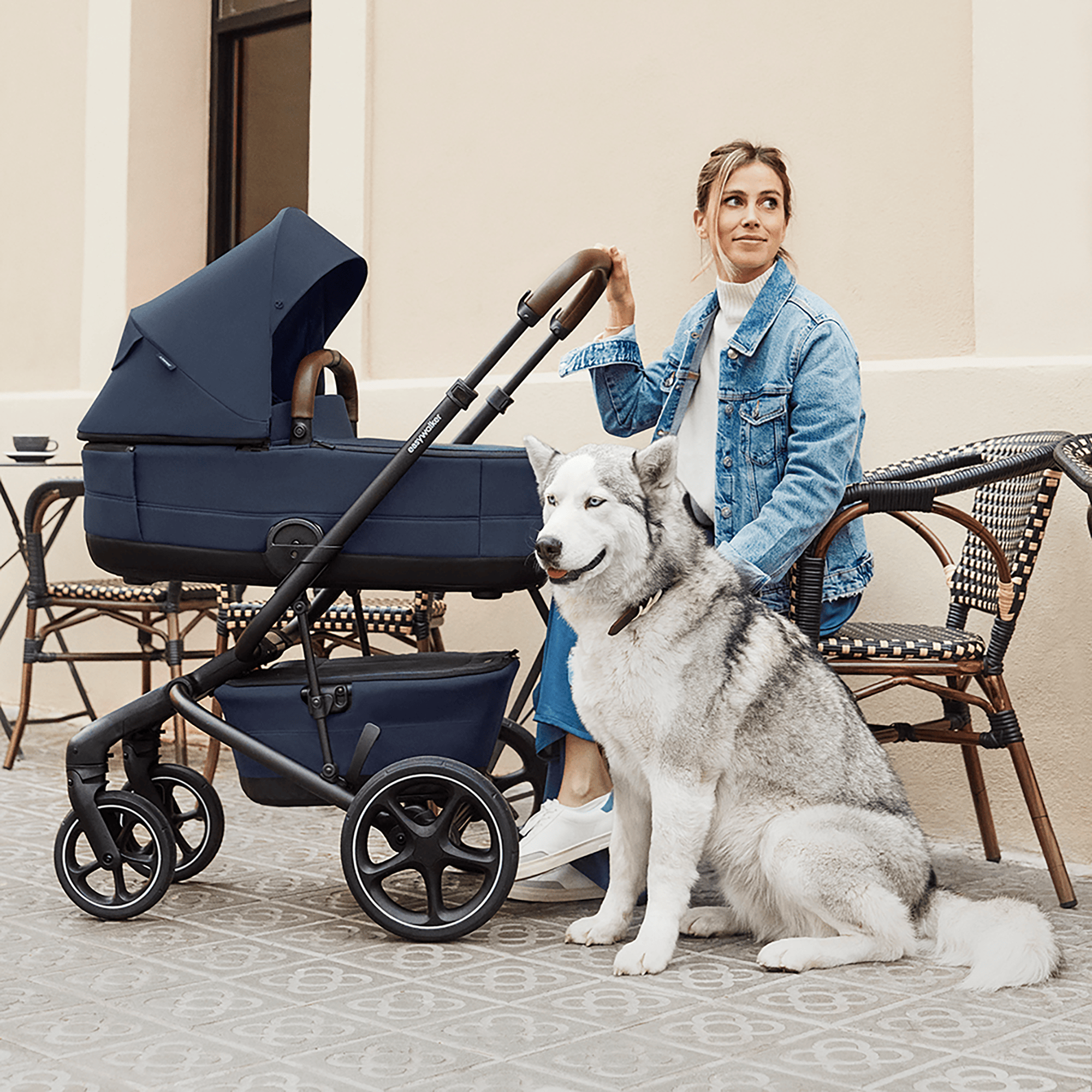 Kombi-Kinderwagen, easywalker – Produktansicht
