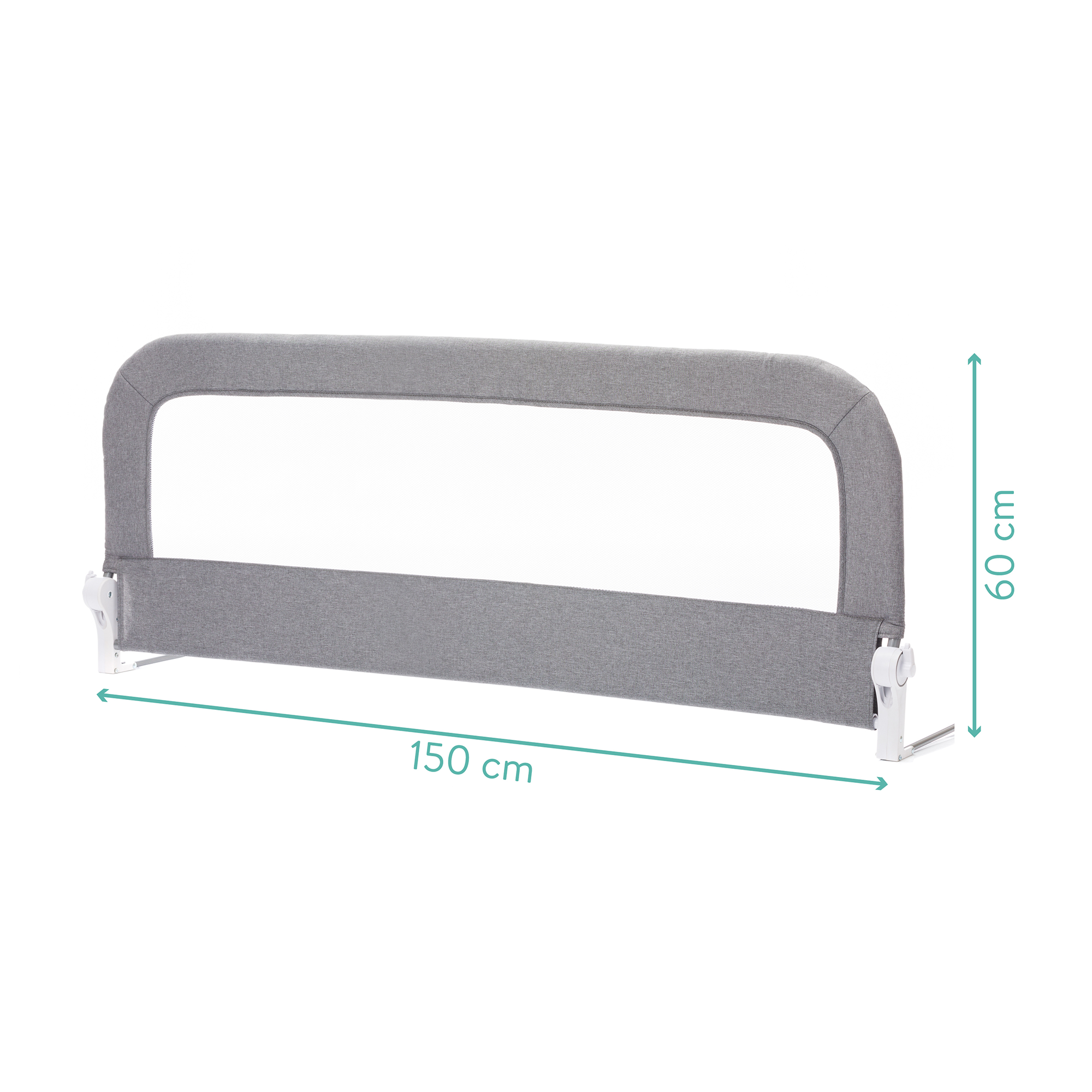 Bettgitter, fillikid, Grau – Produktansicht