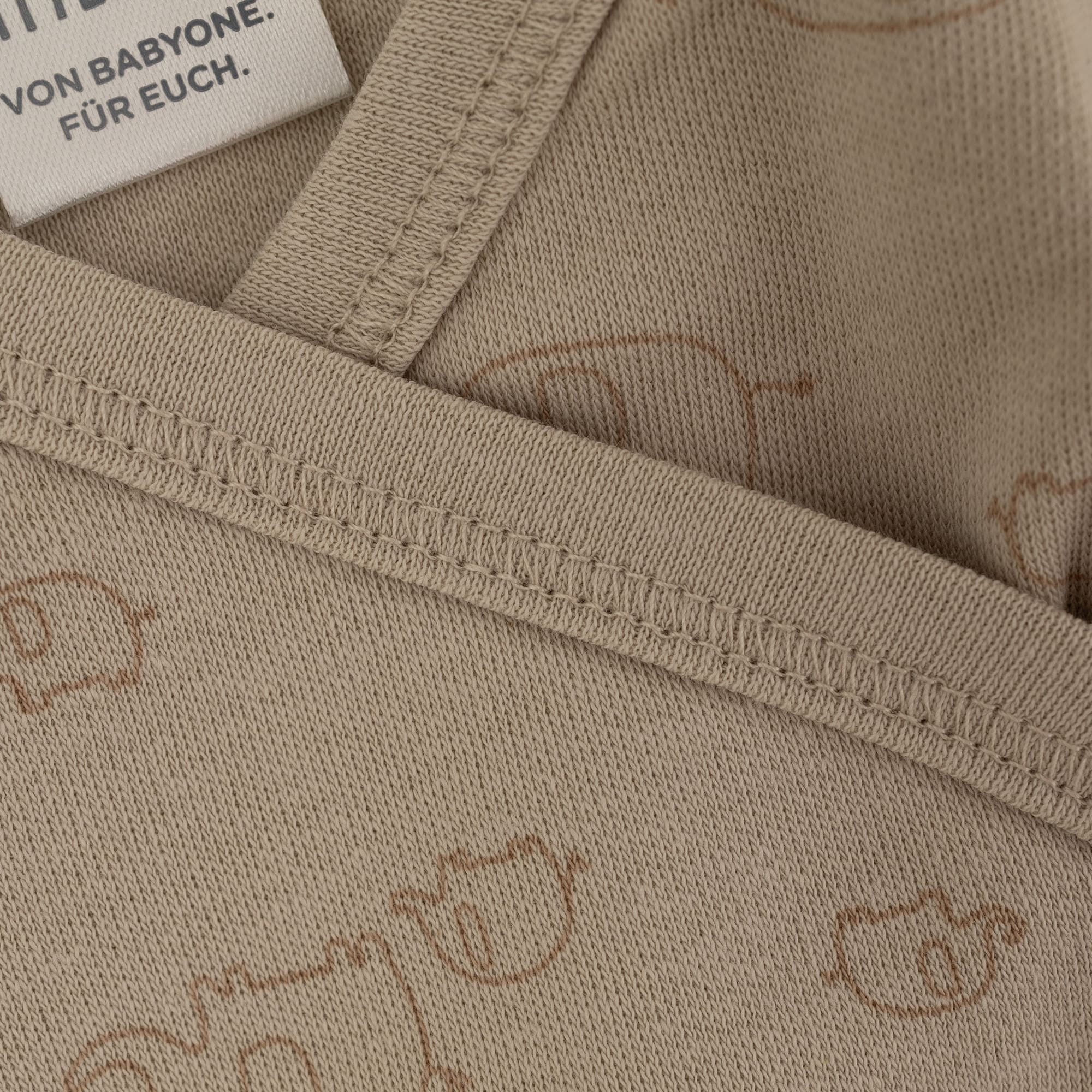 Wickelbodys, LITTLE ONE, Grau – Produktansicht