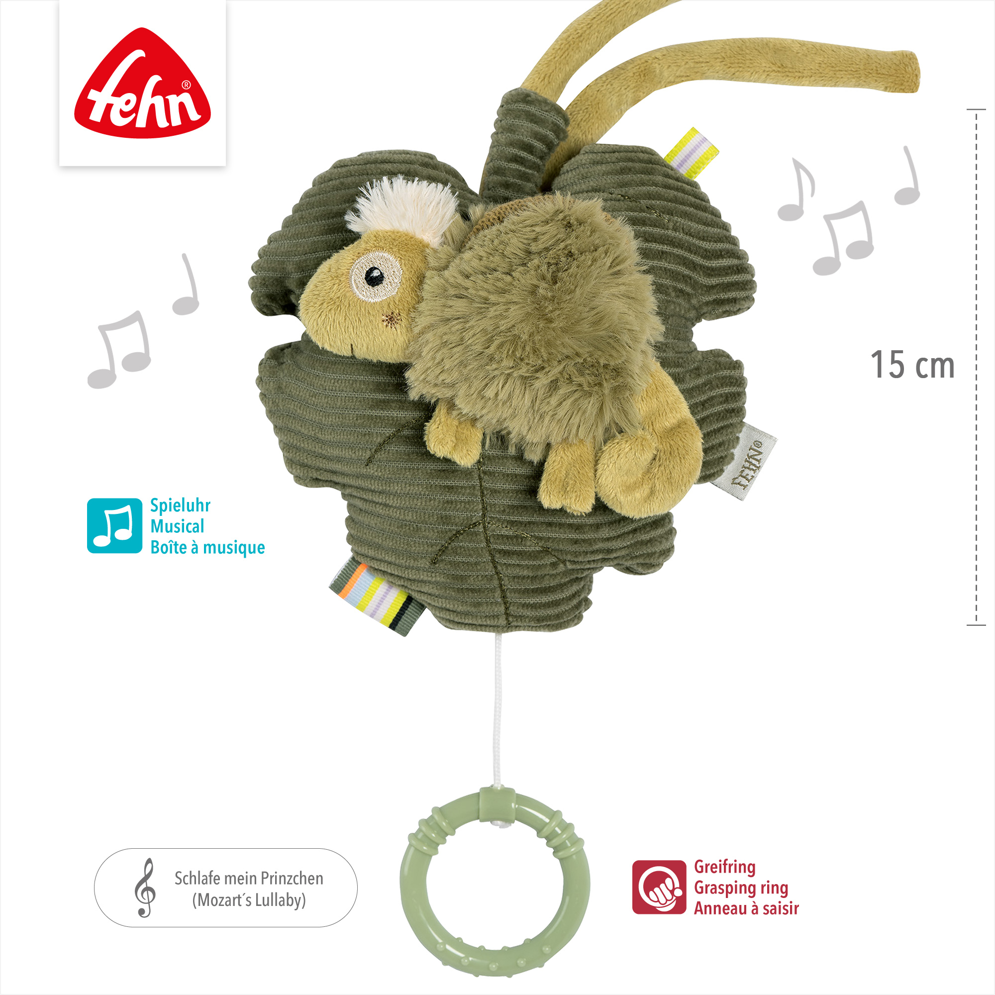 Spieluhren, fehn, Grün – Produktansicht