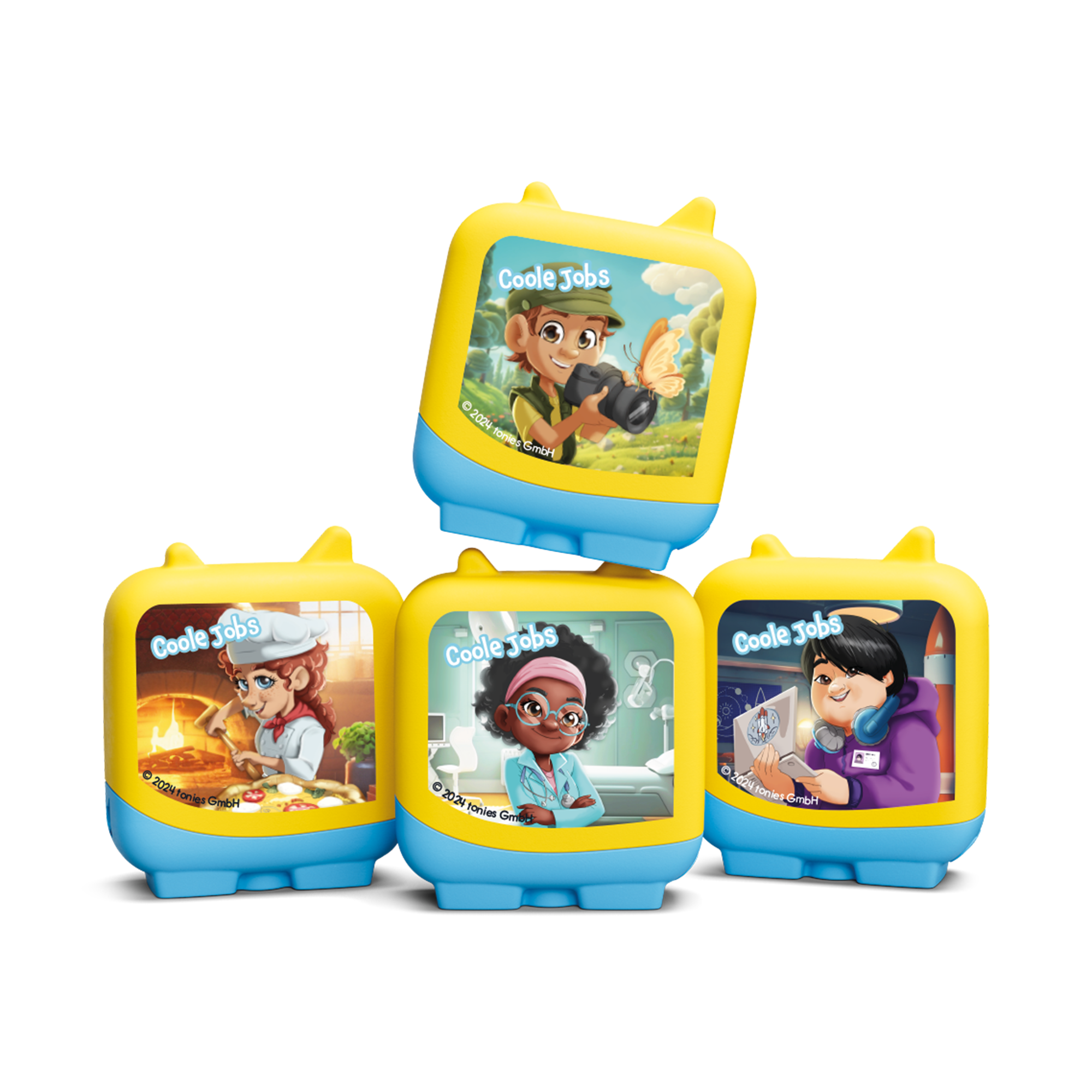 Tonies® Figuren, tonies, Mehrfarbig – Besonderheit: Set bestehend aus 4 Clever Tonies