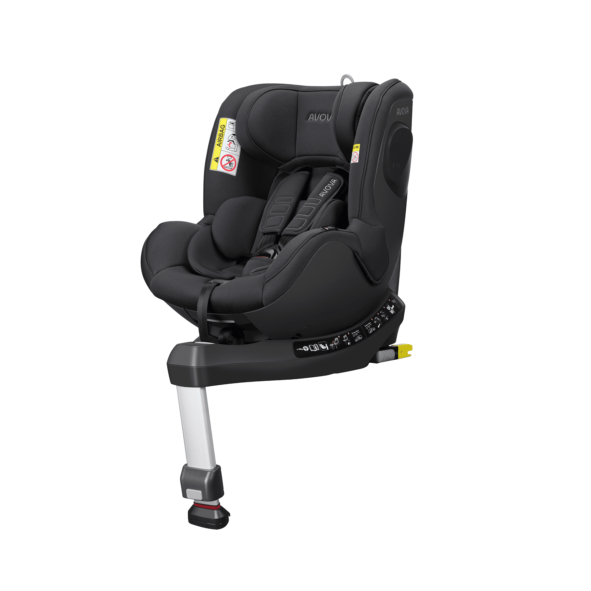 Reboarder 0-18 kg, Gruppe 0+/1, AVOVA, Grau – Produktansicht