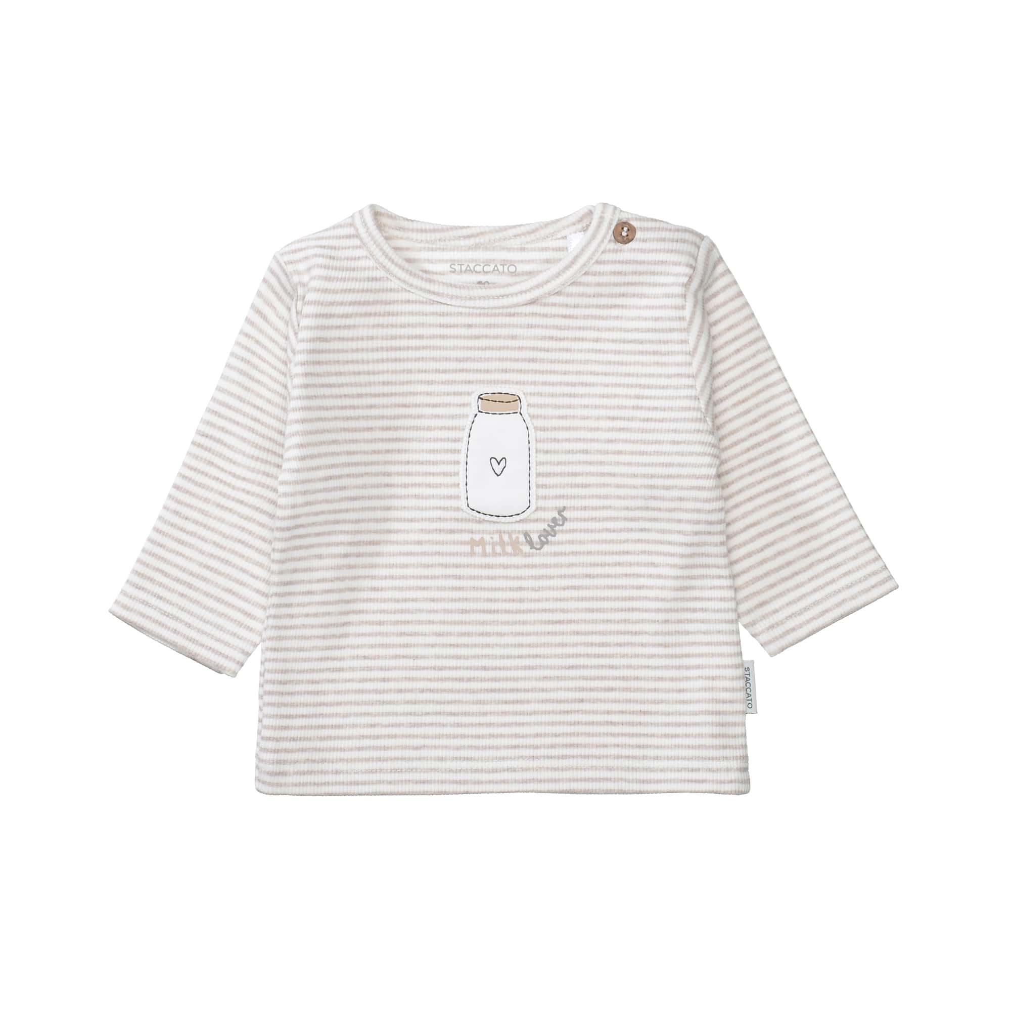 Langarmshirts, STACCATO, Beige – Produktansicht