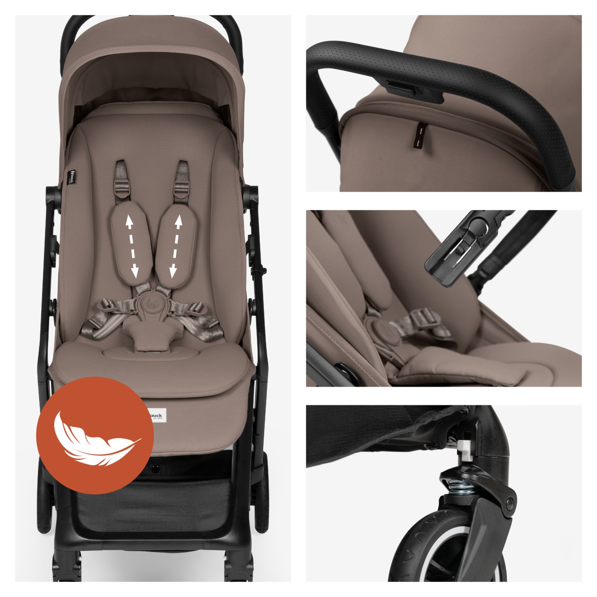 Reisebuggys, hauck, Braun – Produktansicht