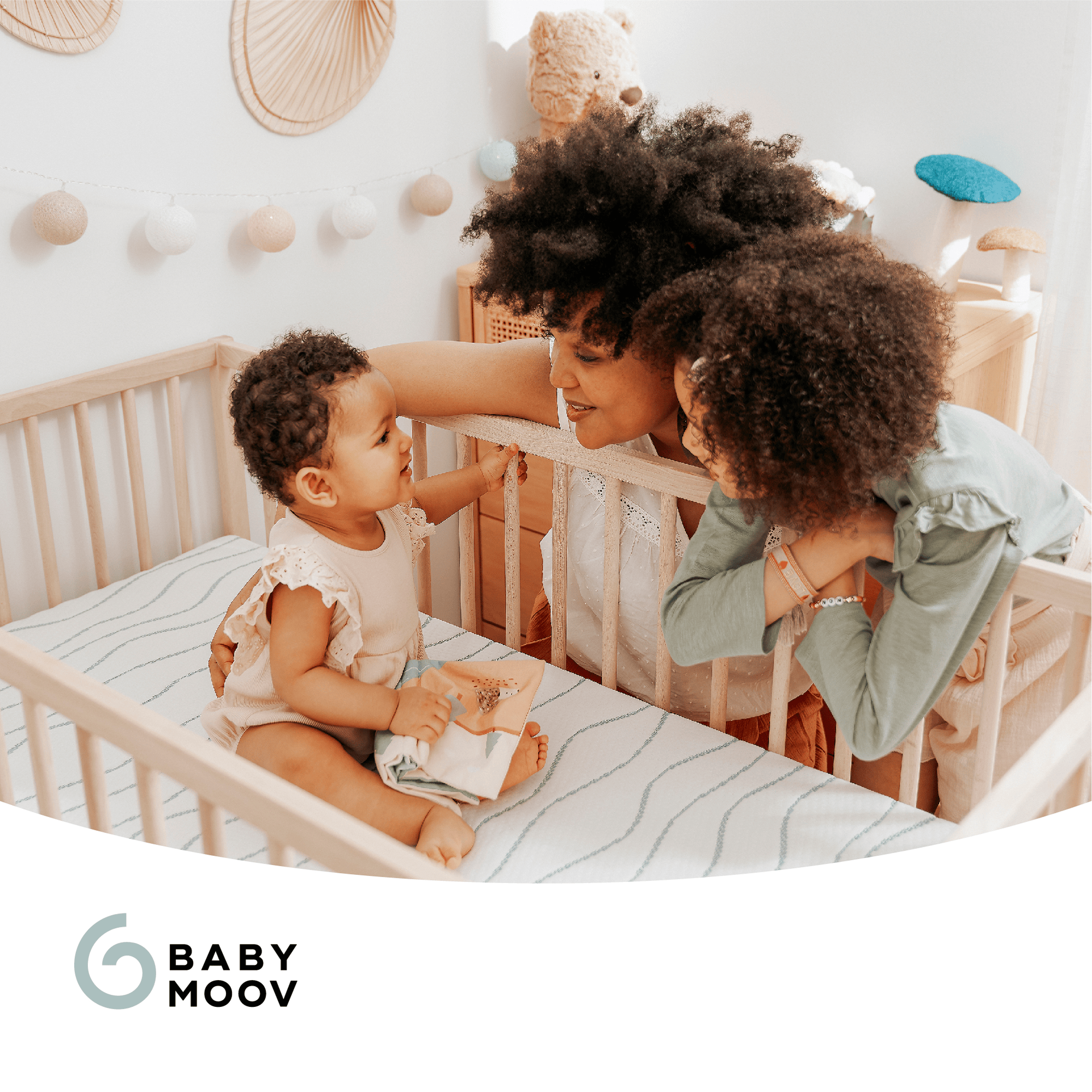 Matratzen 70 x 140 cm, babymoov, Weiß – Produktansicht