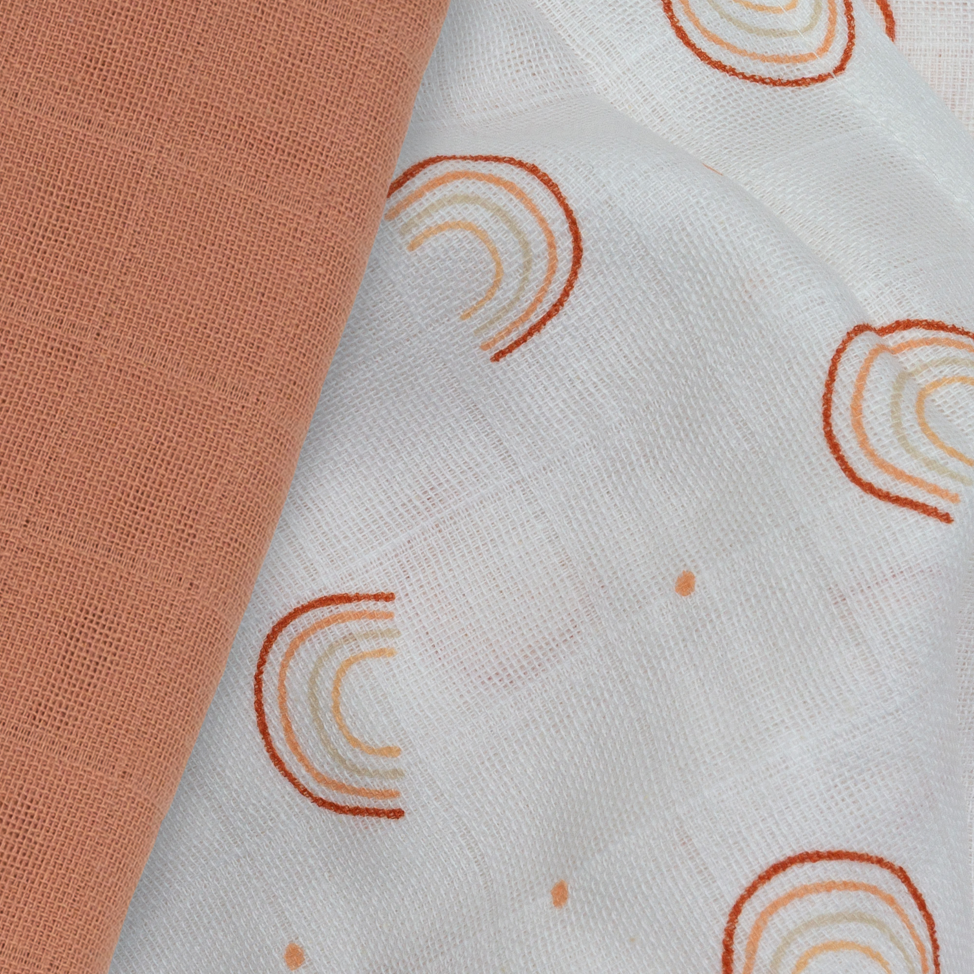 Pucktücher, LITTLE ONE, Orange – Produktansicht