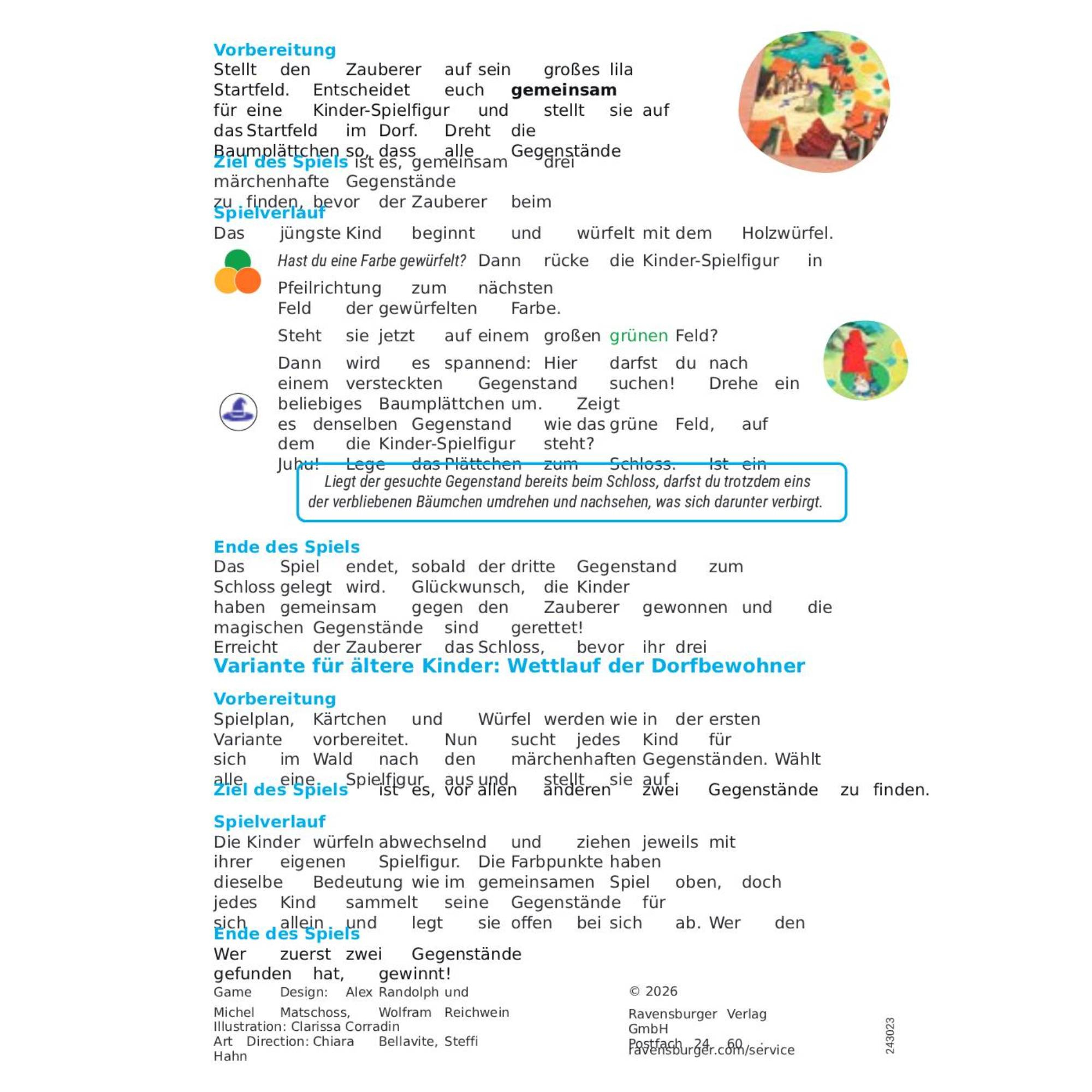 Kinderspiele, Ravensburger, Grün – Produktansicht