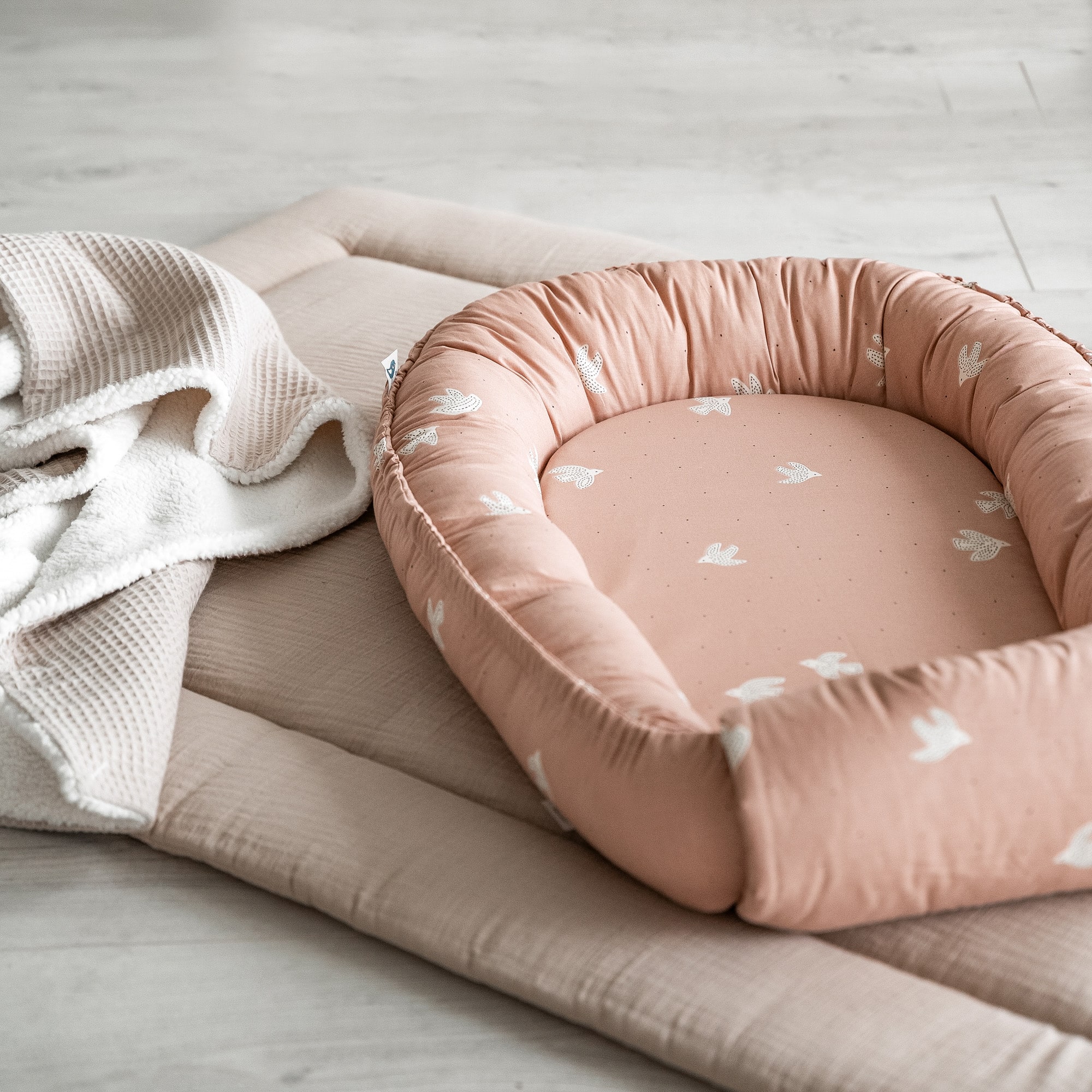 Kuschelnest, Zöllner, Pink – Besonderheit: 100% Bio-Baumwolle