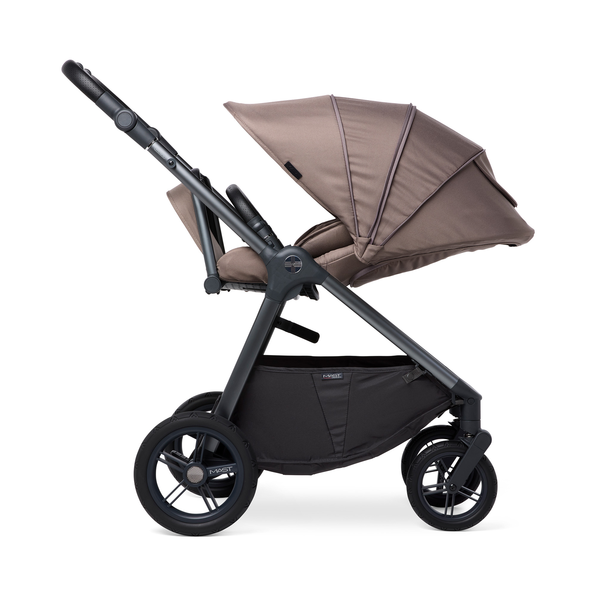 Kombi-Kinderwagen, MAST, Beige – Produktansicht