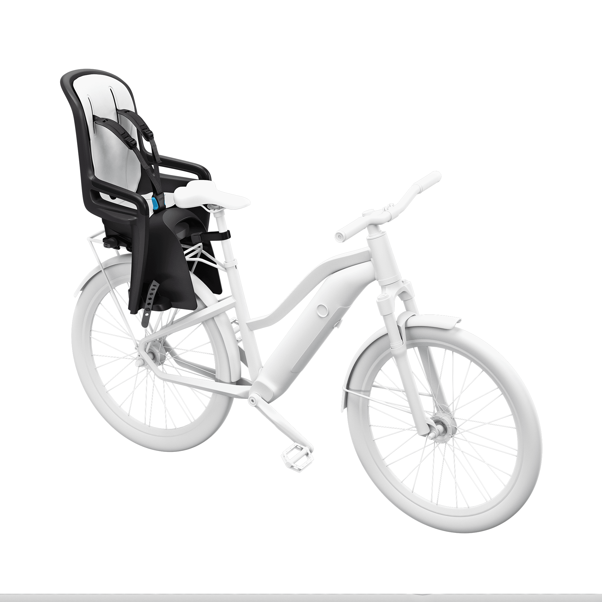 Fahrradsitze, THULE, Grau – Produktansicht