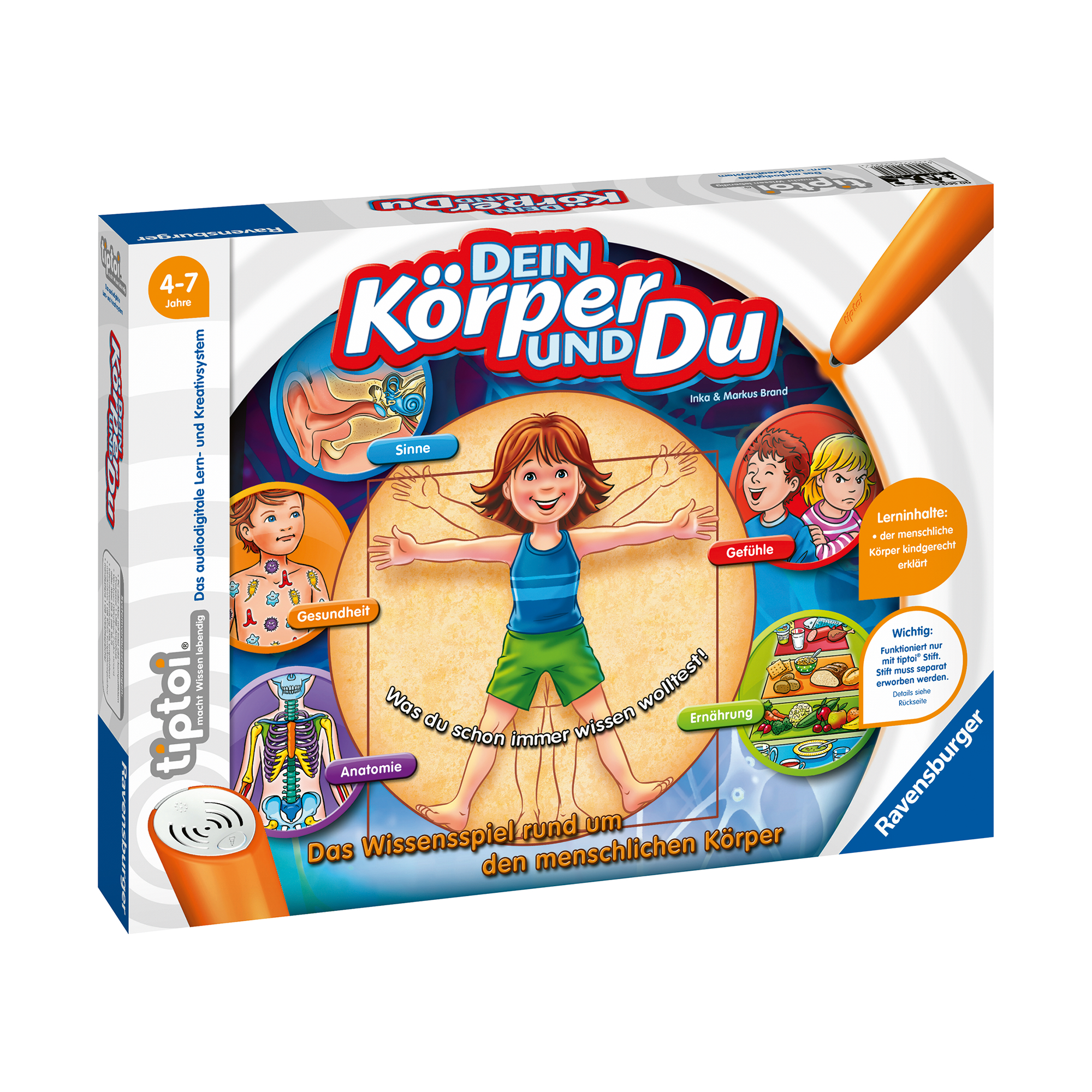Kinderspiele, Tiptoi – Produktansicht