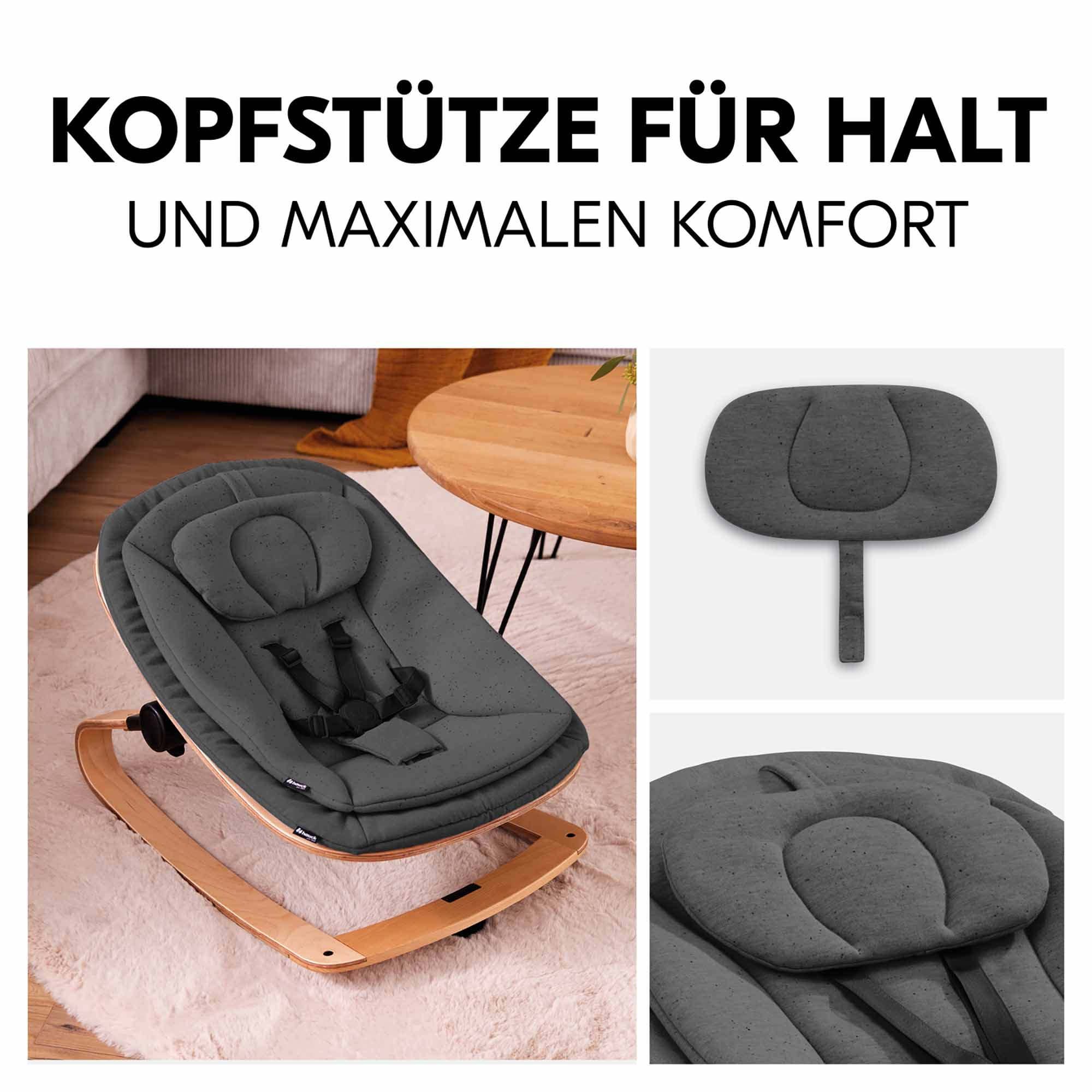 Treppenhochstühle, hauck, Grau – Produktansicht
